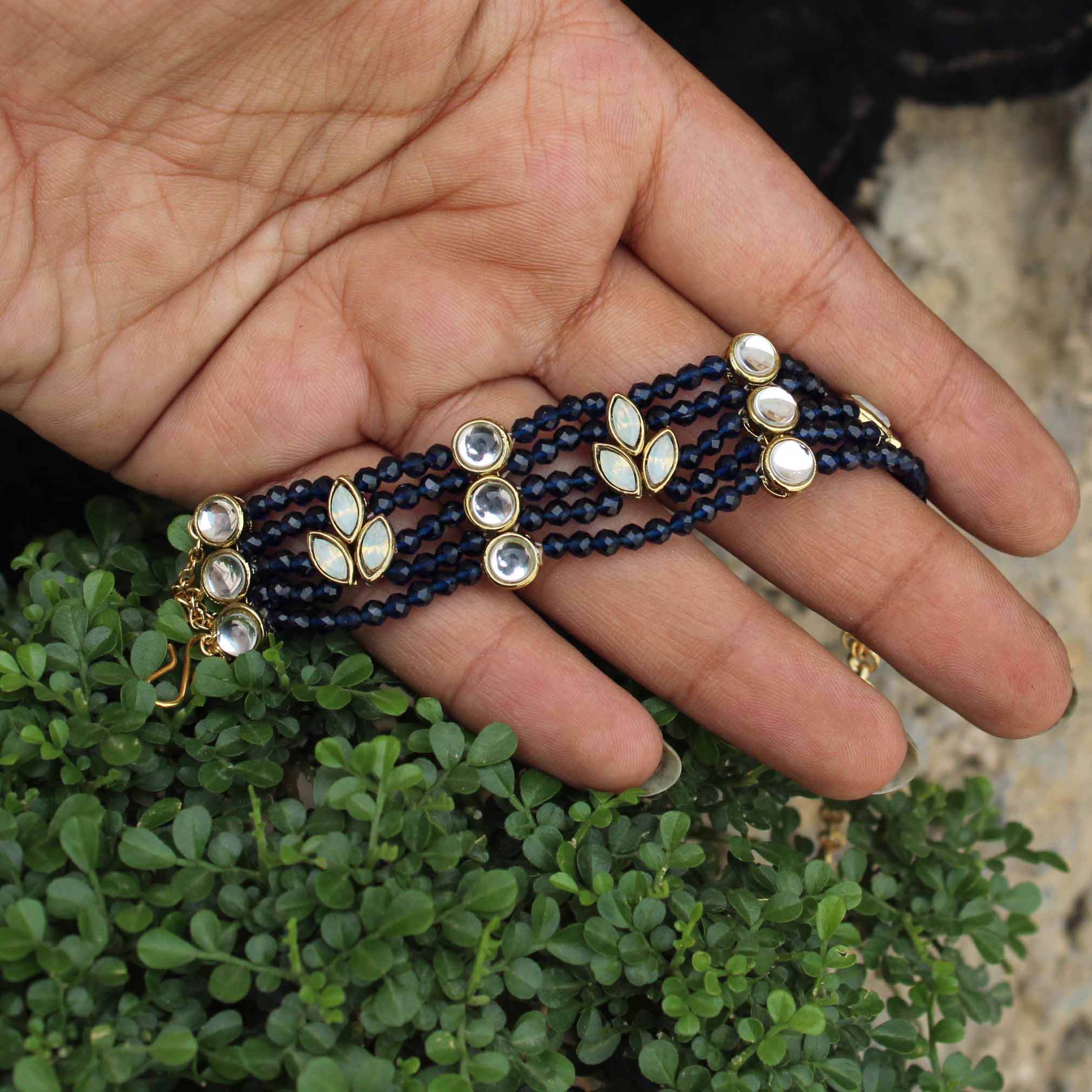 Blues Hues Bracelet - BeAbhika.com