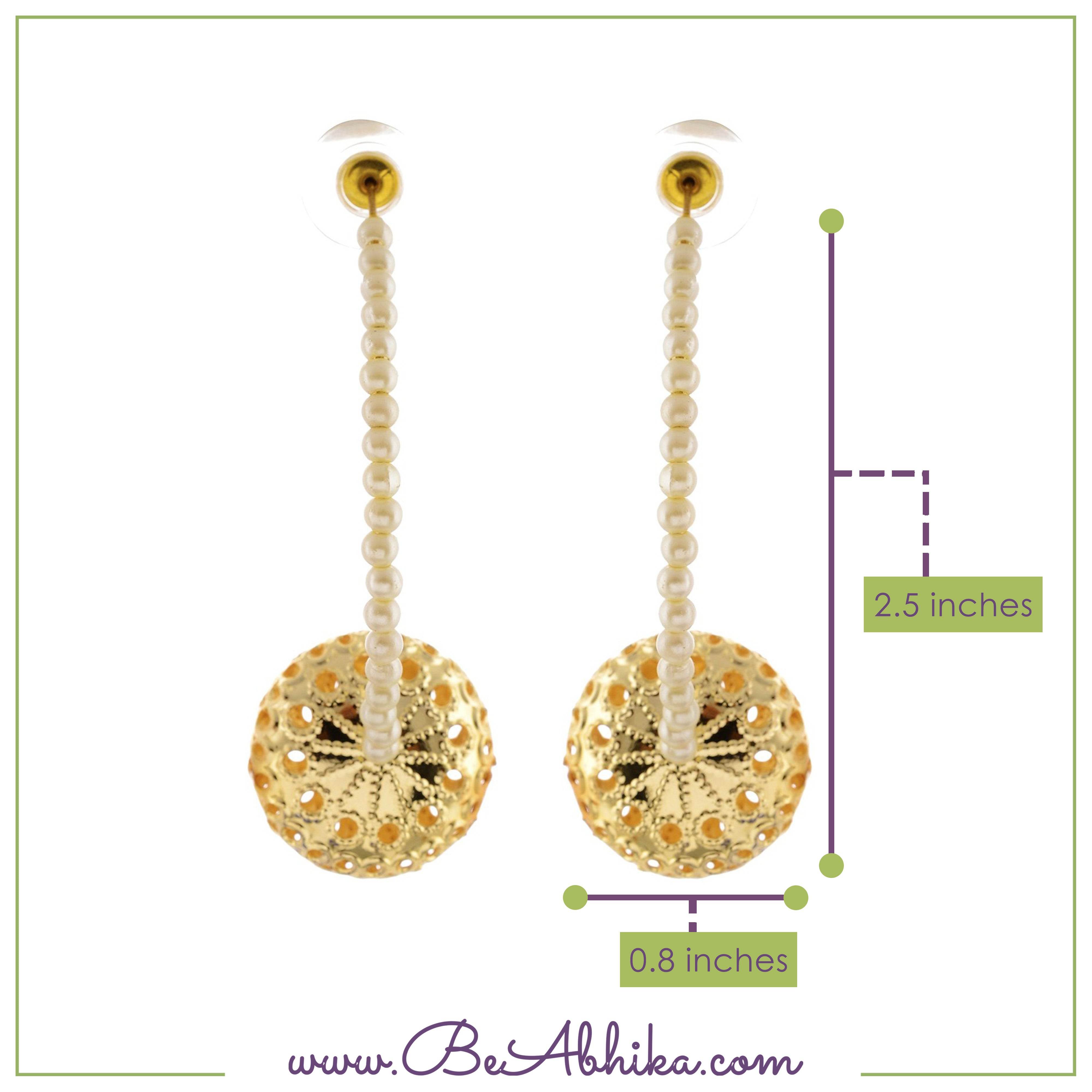 Half Hoop Earrings - BeAbhika.com