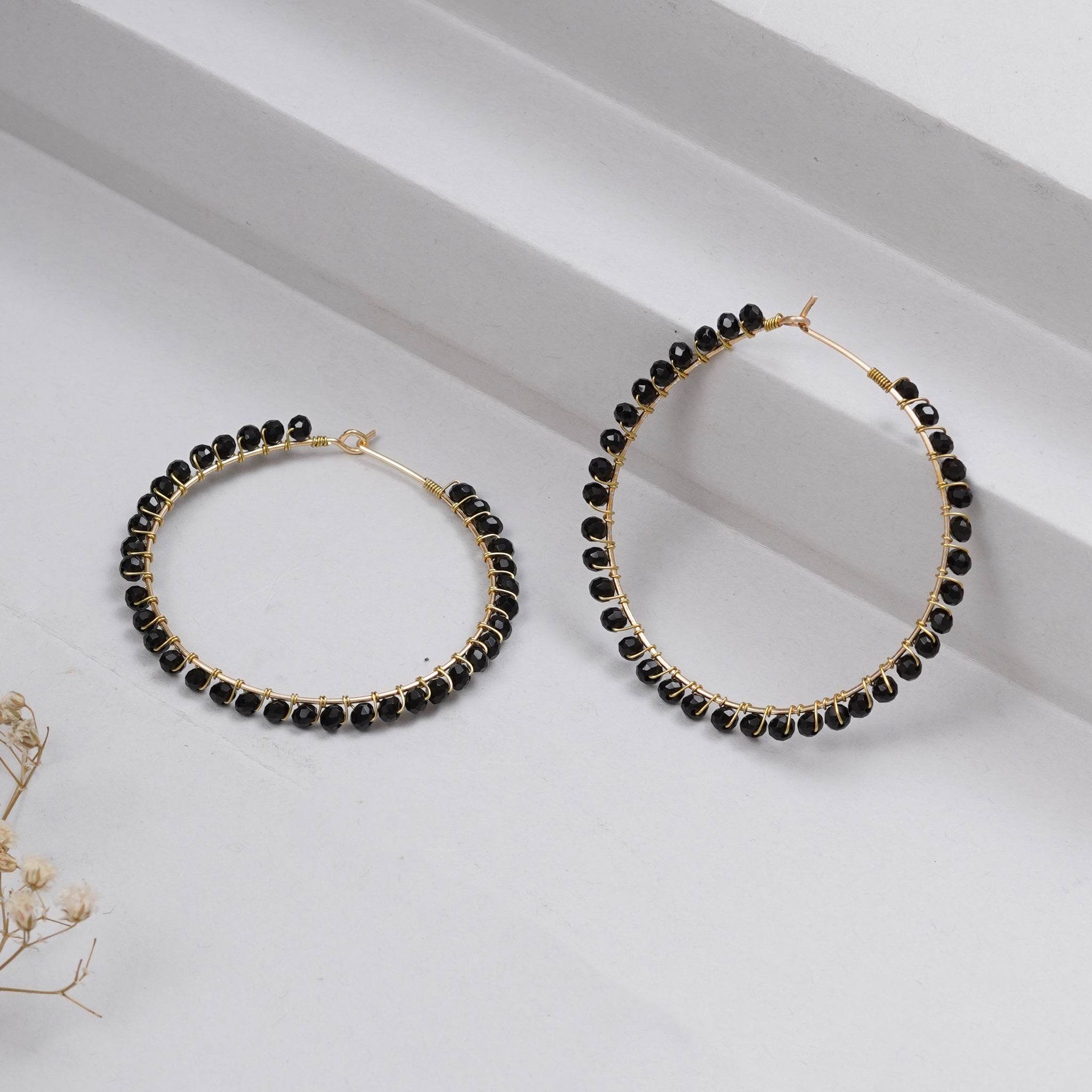 Traditional Kundan earrings in gold-tone, perfect for weddings and festive wear