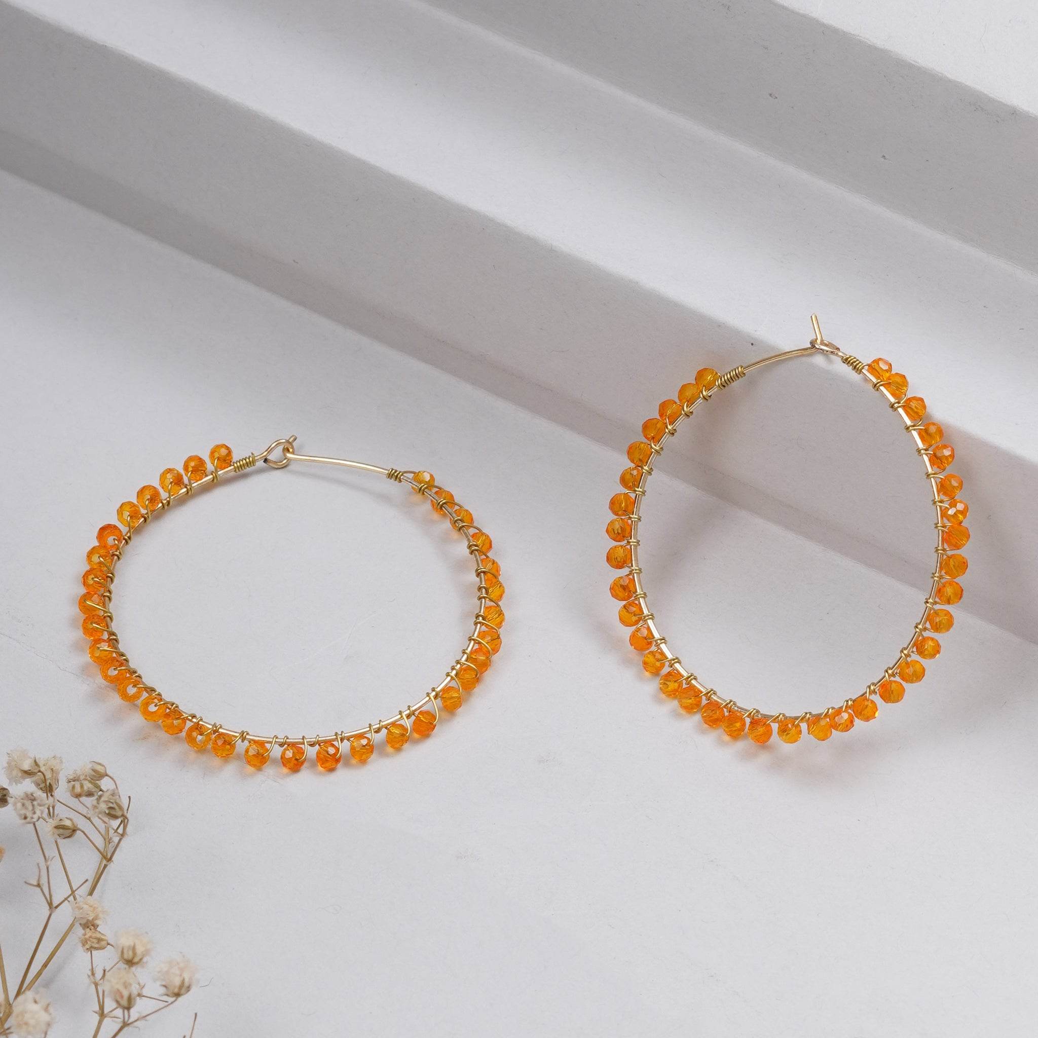Traditional Kundan earrings in gold-tone, perfect for weddings and festive wear