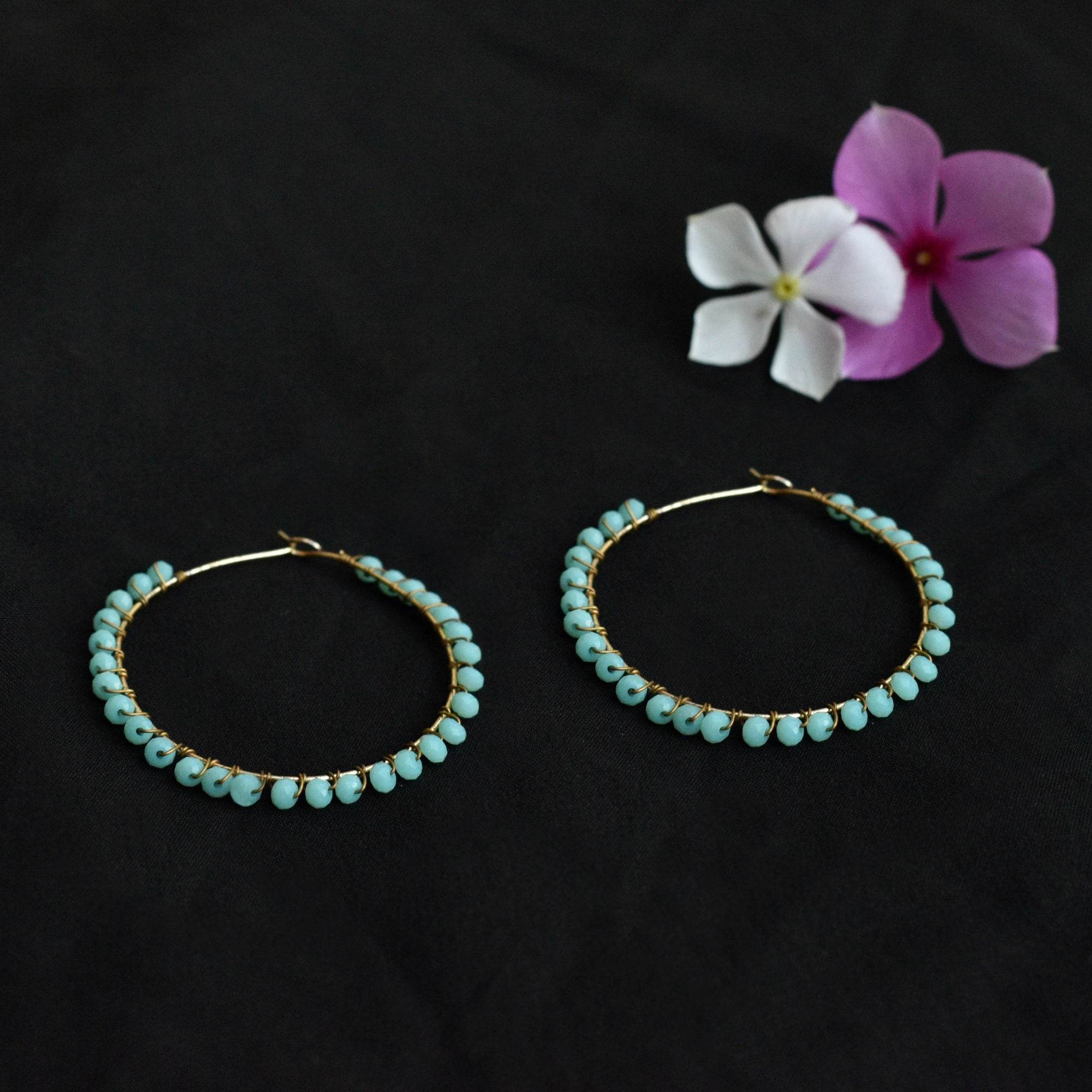 Traditional Kundan earrings in gold-tone, perfect for weddings and festive wear