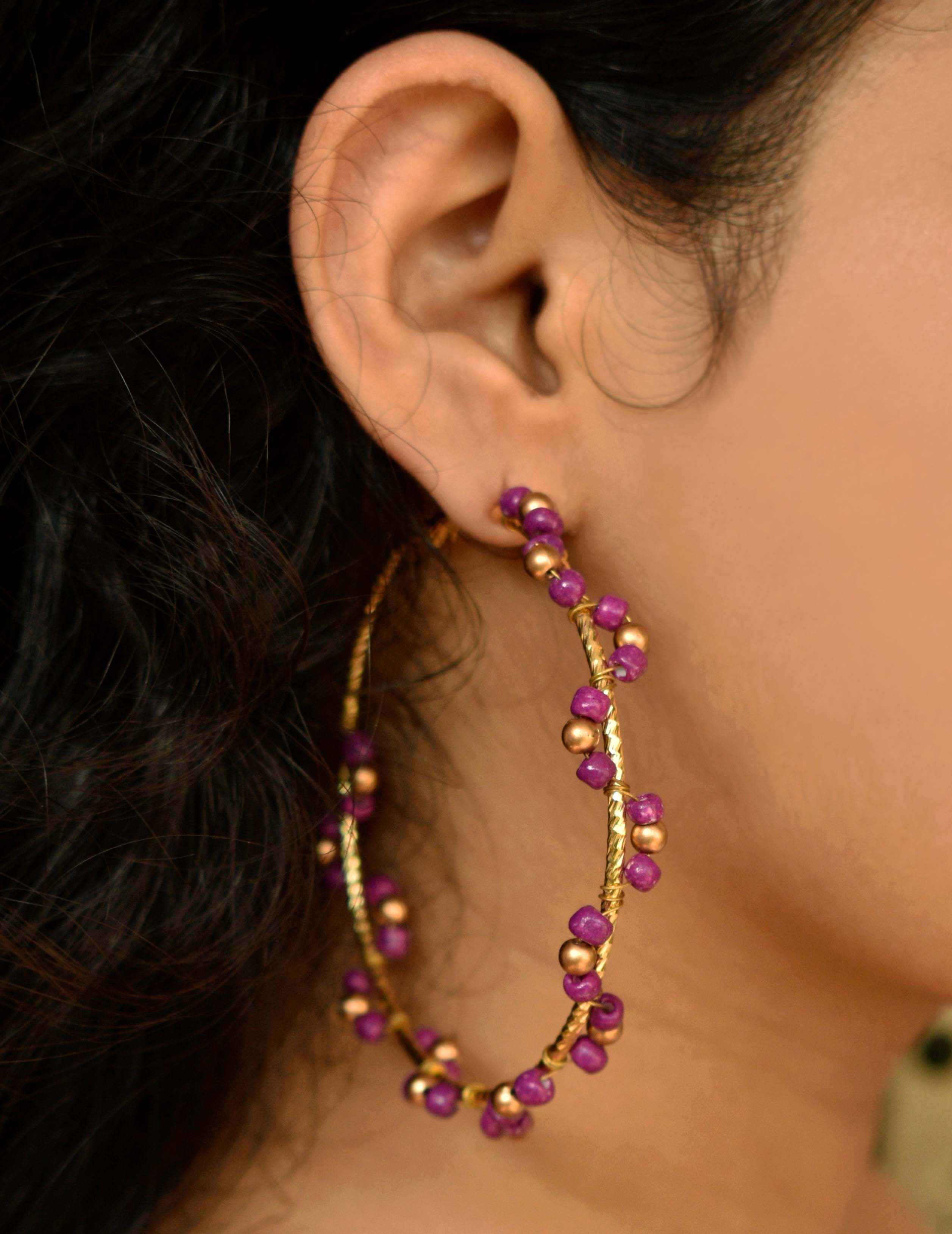 Colorful Arch Hoops Set Of 3 Pair