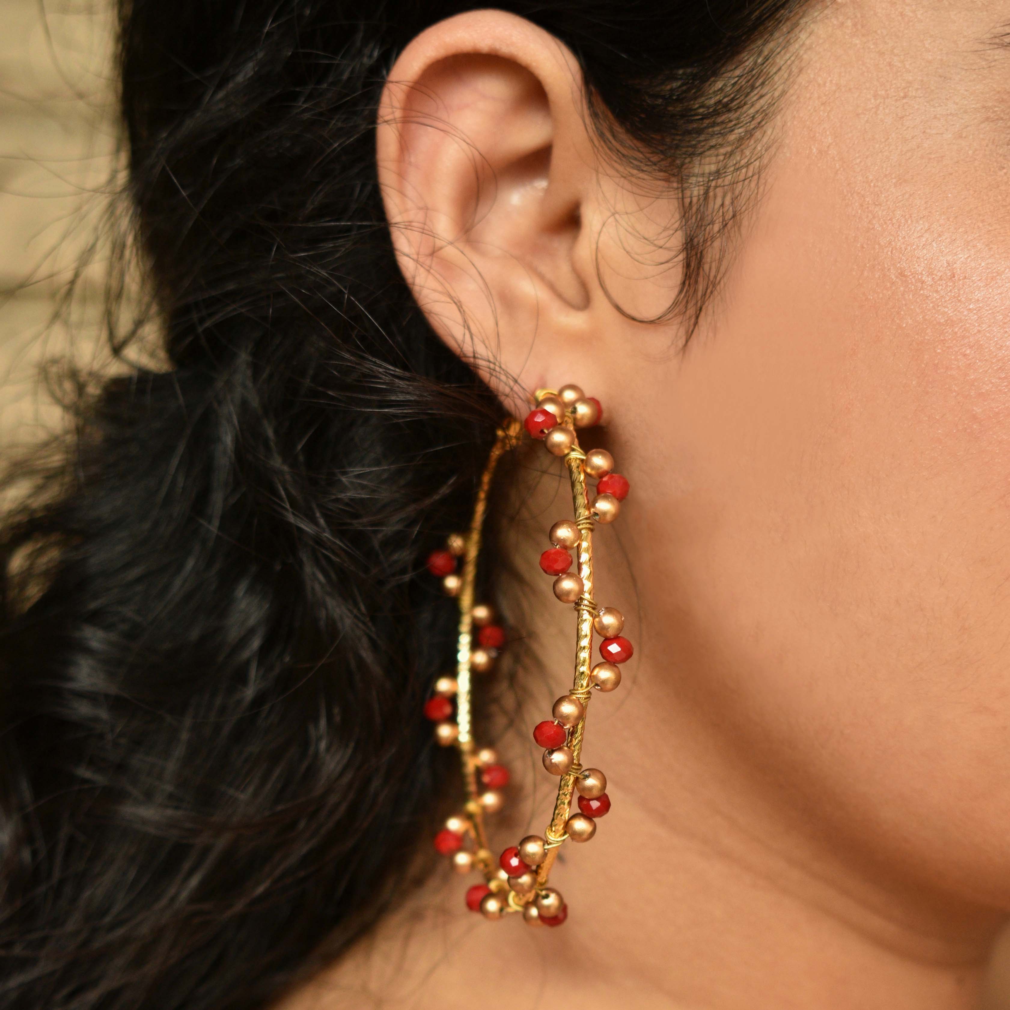Colorful Arch Hoops Set Of 3 Pair