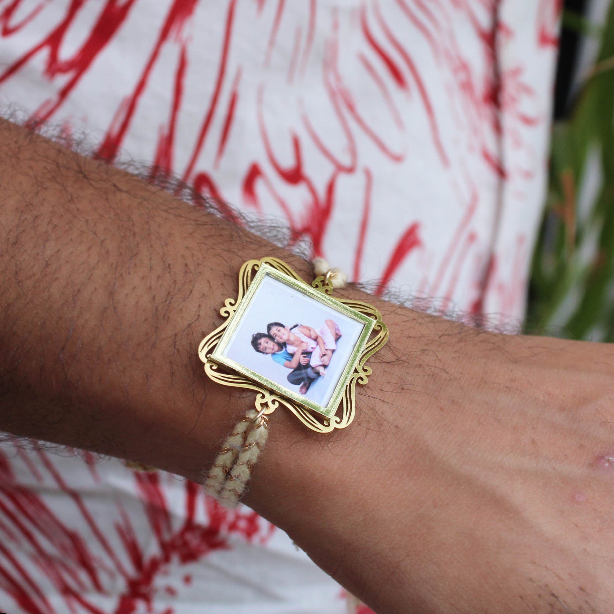 Friends Theme Photo Frame Rakhi