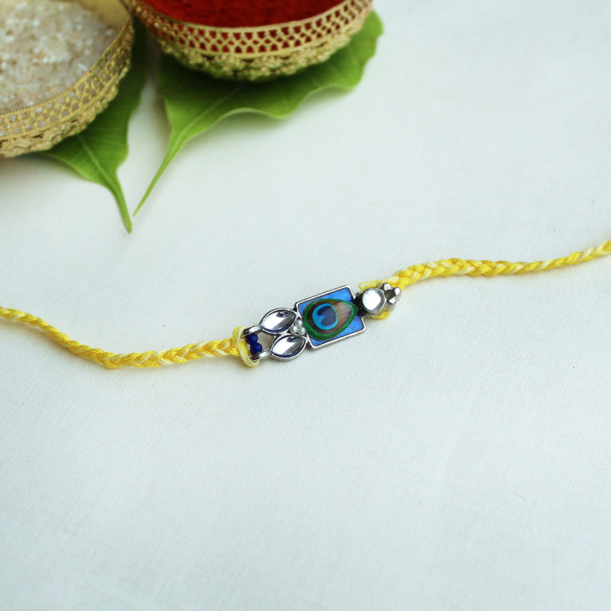 Mor Pankh Vivid Vintage Rakhi