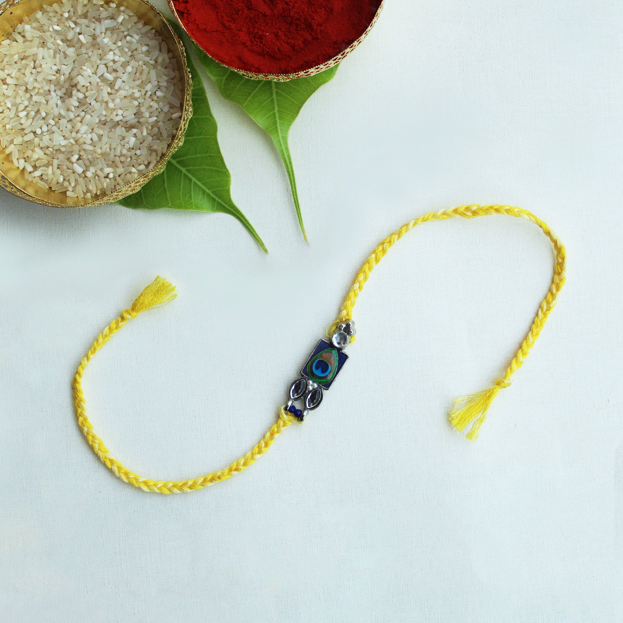 Mor Pankh Vivid Vintage Rakhi