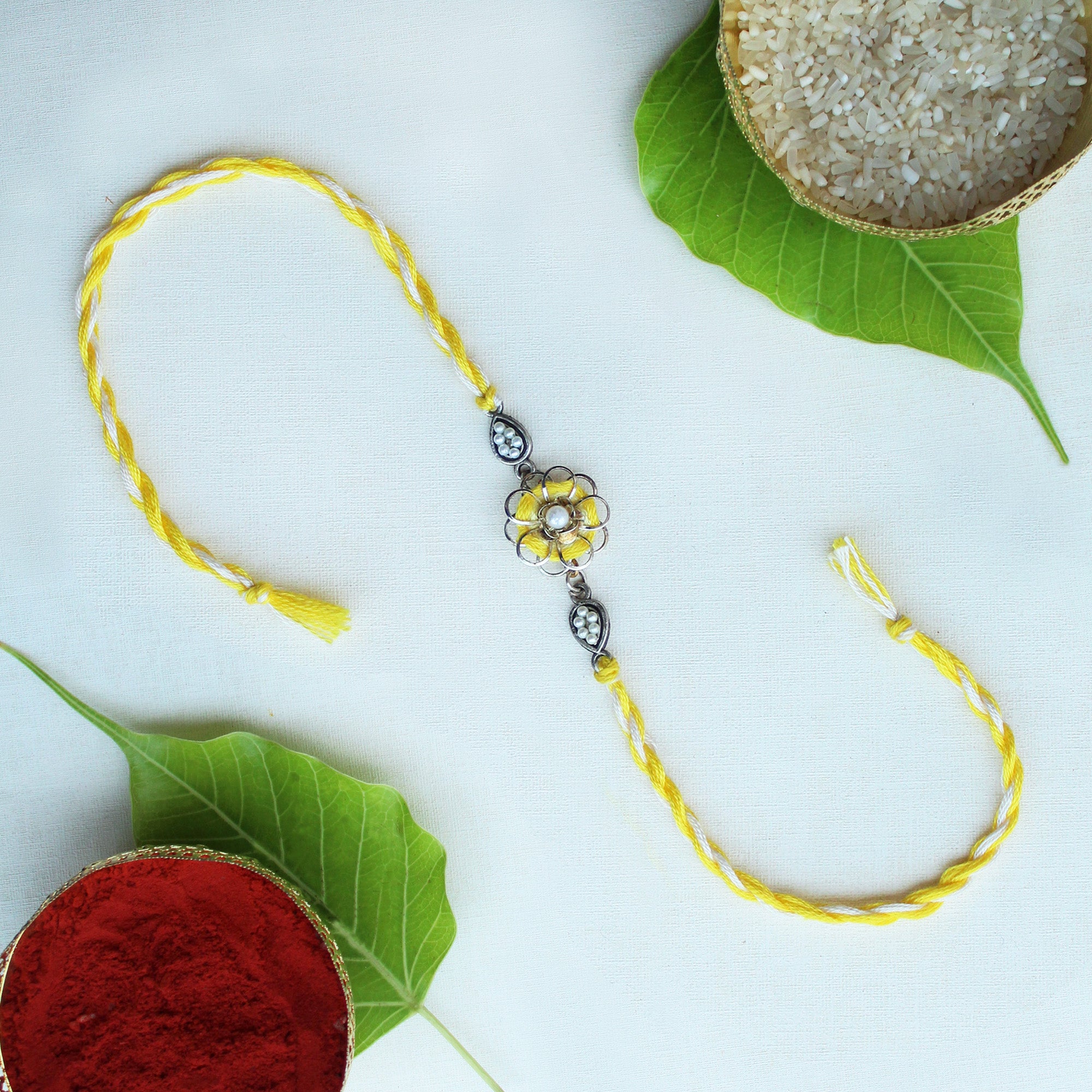 Sunshine Blossom Vivid Vintage Rakhi