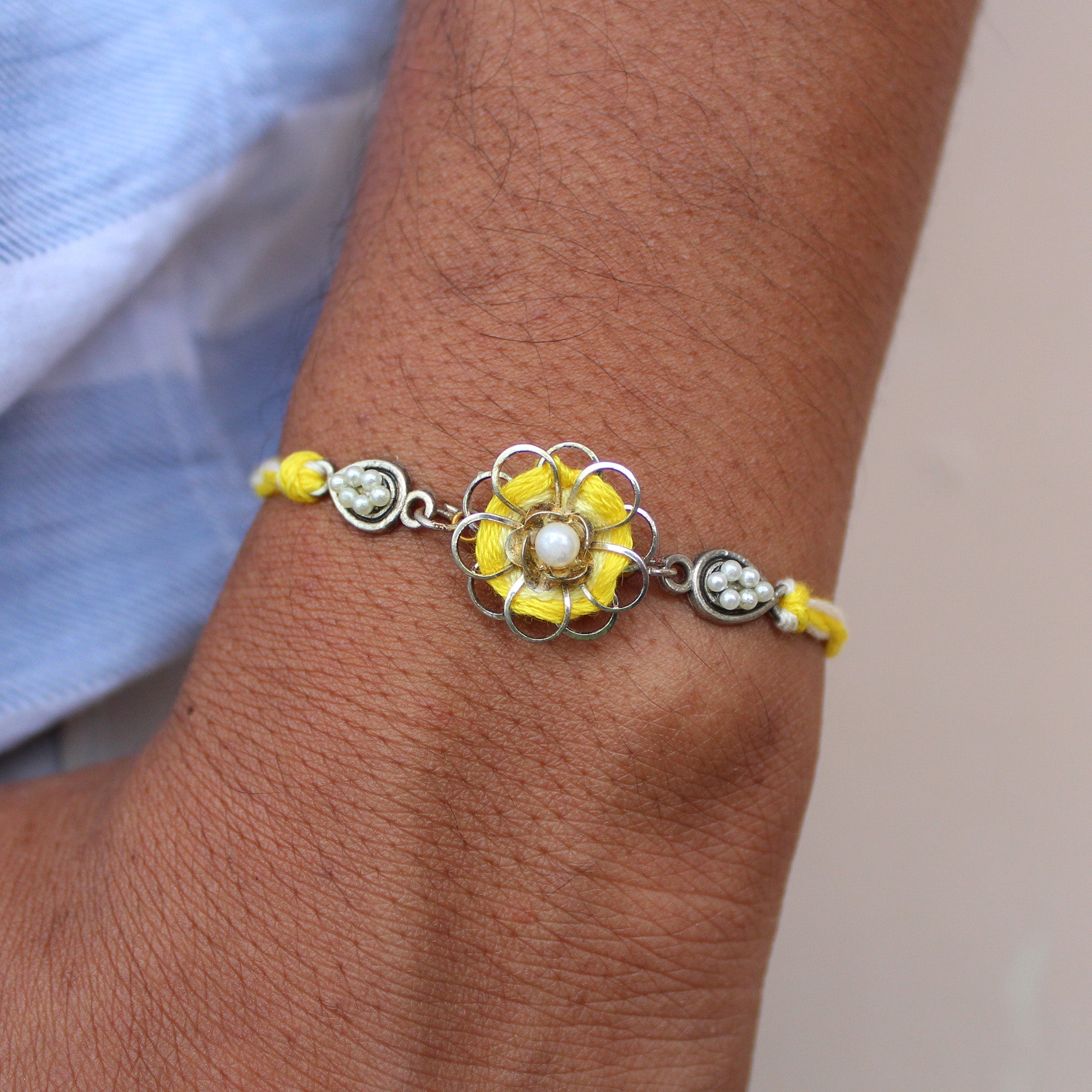 Sunshine Blossom Vivid Vintage Rakhi
