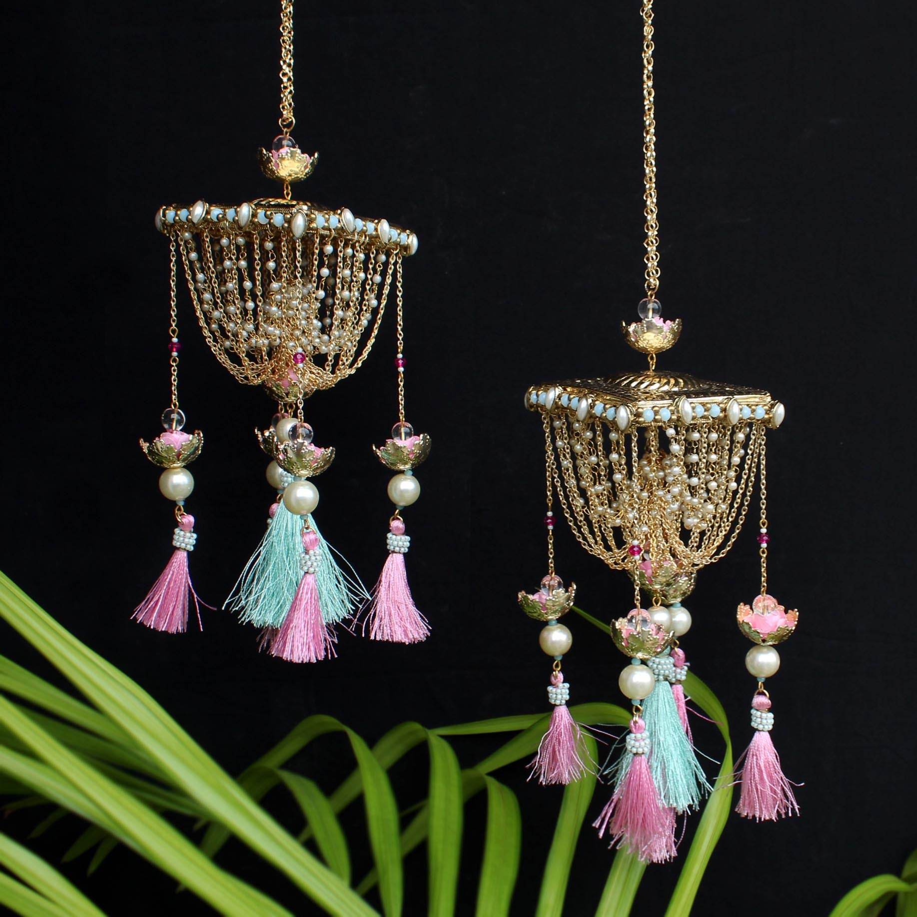 Customised Charms Golden Kaleere Punjabi Wedding Bridal Silver Kalira Personalised Golden Rose Gold Kaleera Traditional Designer Kalire