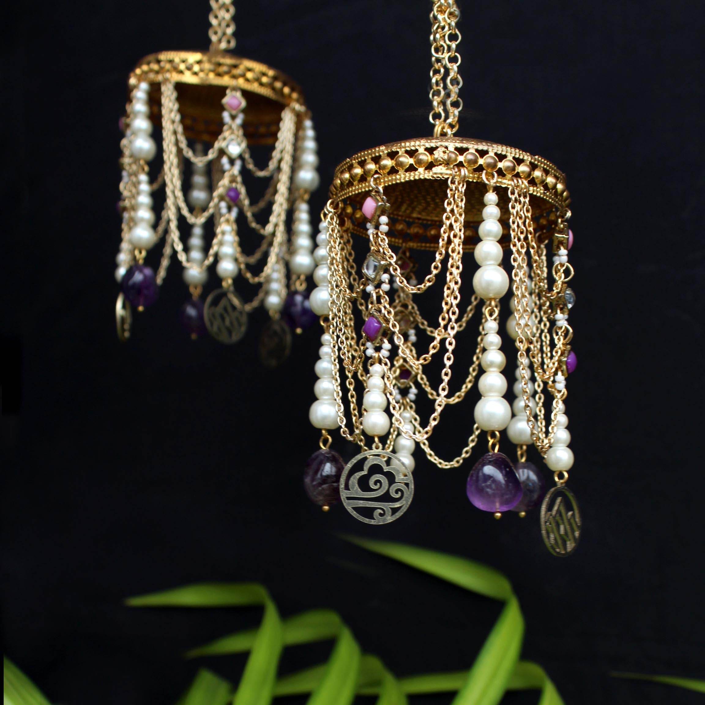 Customised Charms Golden Kaleere Punjabi Wedding Bridal Silver Kalira Personalised Golden Rose Gold Kaleera Traditional Designer Kalire