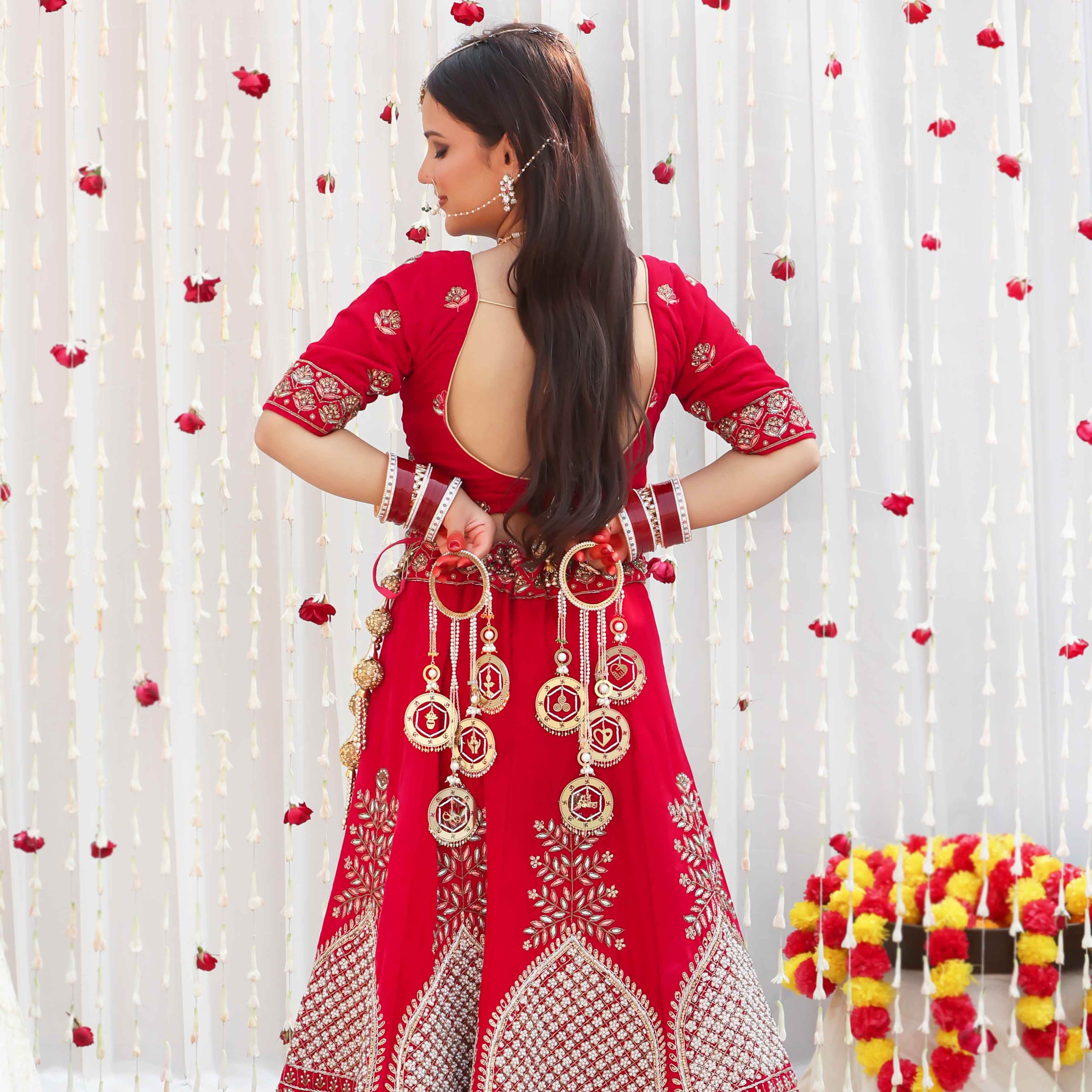 Customised Charms Golden Kaleere Punjabi Wedding Bridal Silver Kalira Personalised Golden Rose Gold Kaleera Traditional Designer Kalire