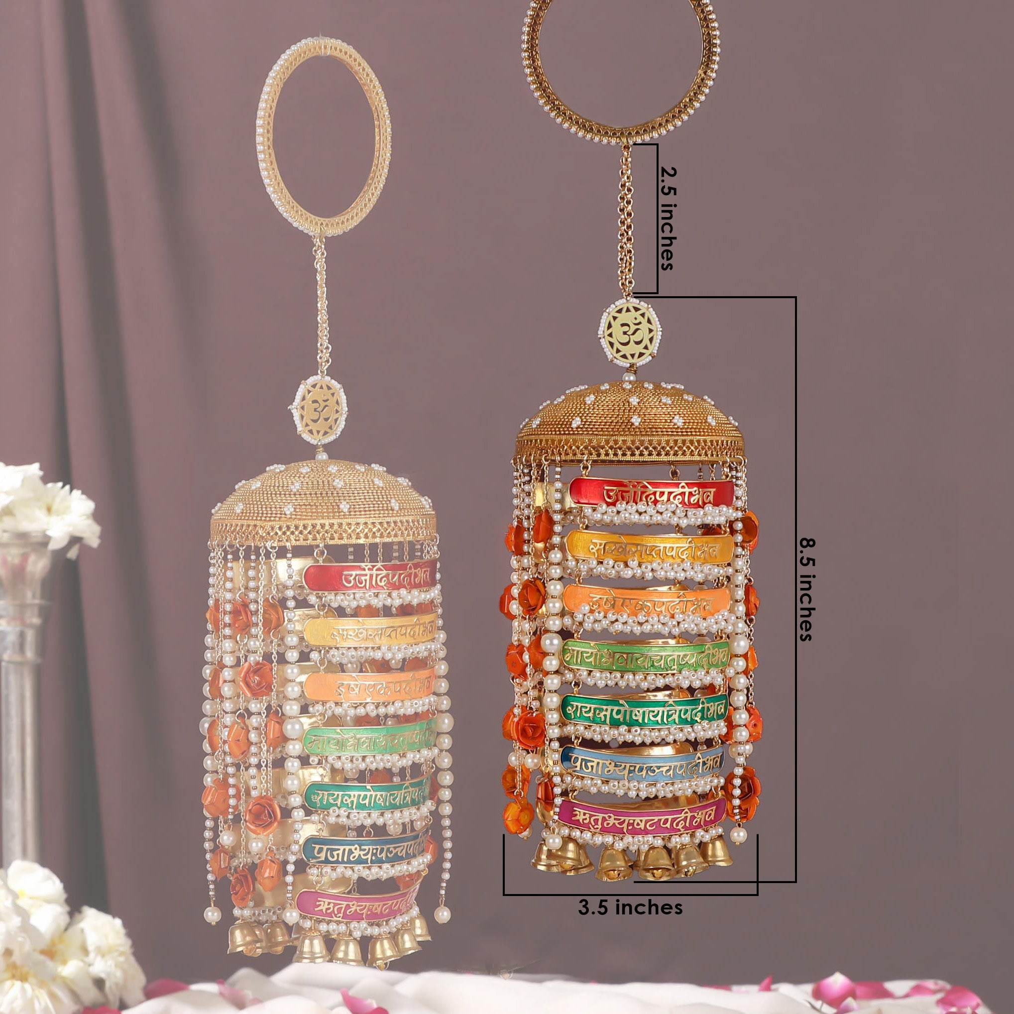 Customised Charms Golden Kaleere Punjabi Wedding Bridal Silver Kalira Personalised Golden Rose Gold Kaleera Traditional Designer Kalire