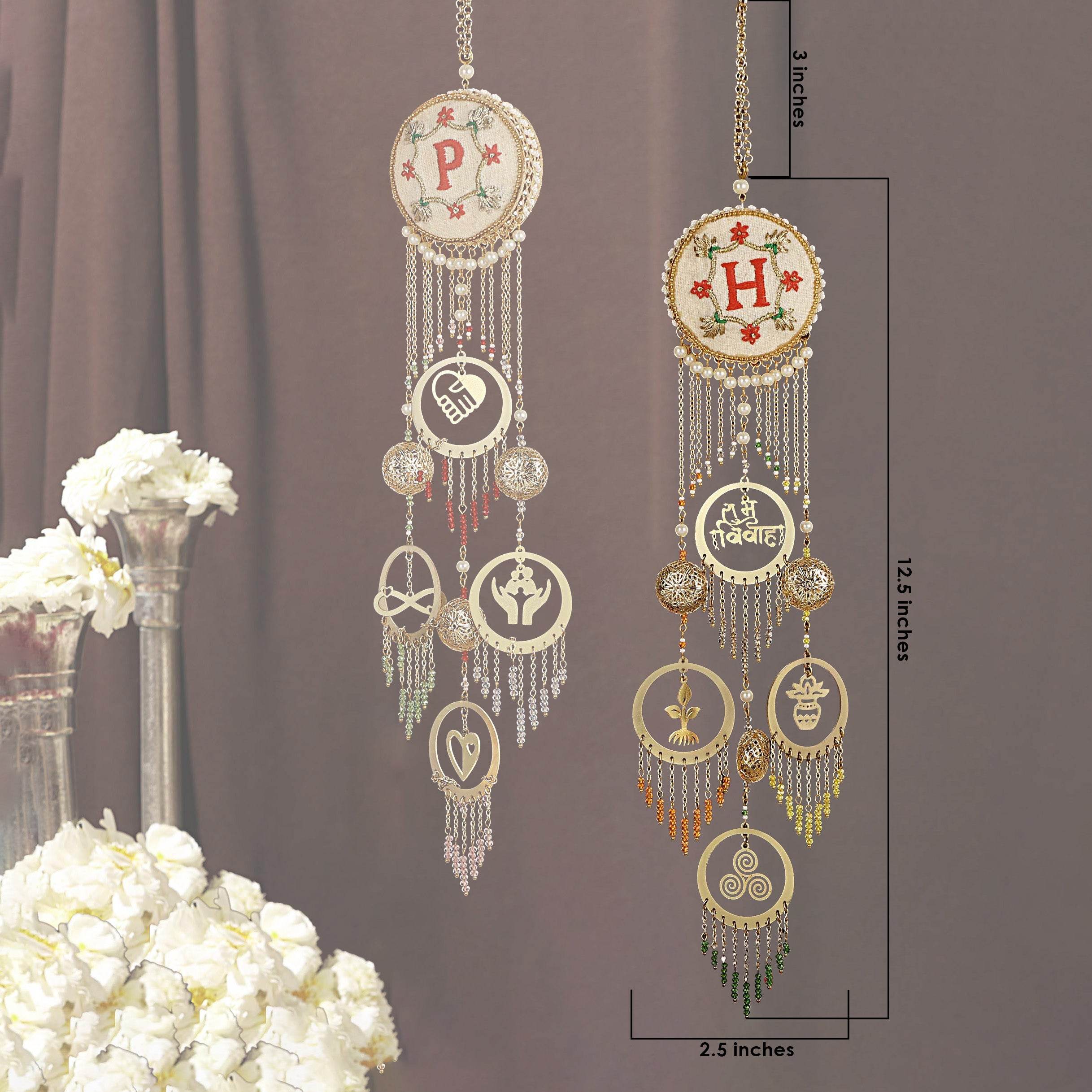 Customised Charms Golden Kaleere Punjabi Wedding Bridal Silver Kalira Personalised Golden Rose Gold Kaleera Traditional Designer Kalire