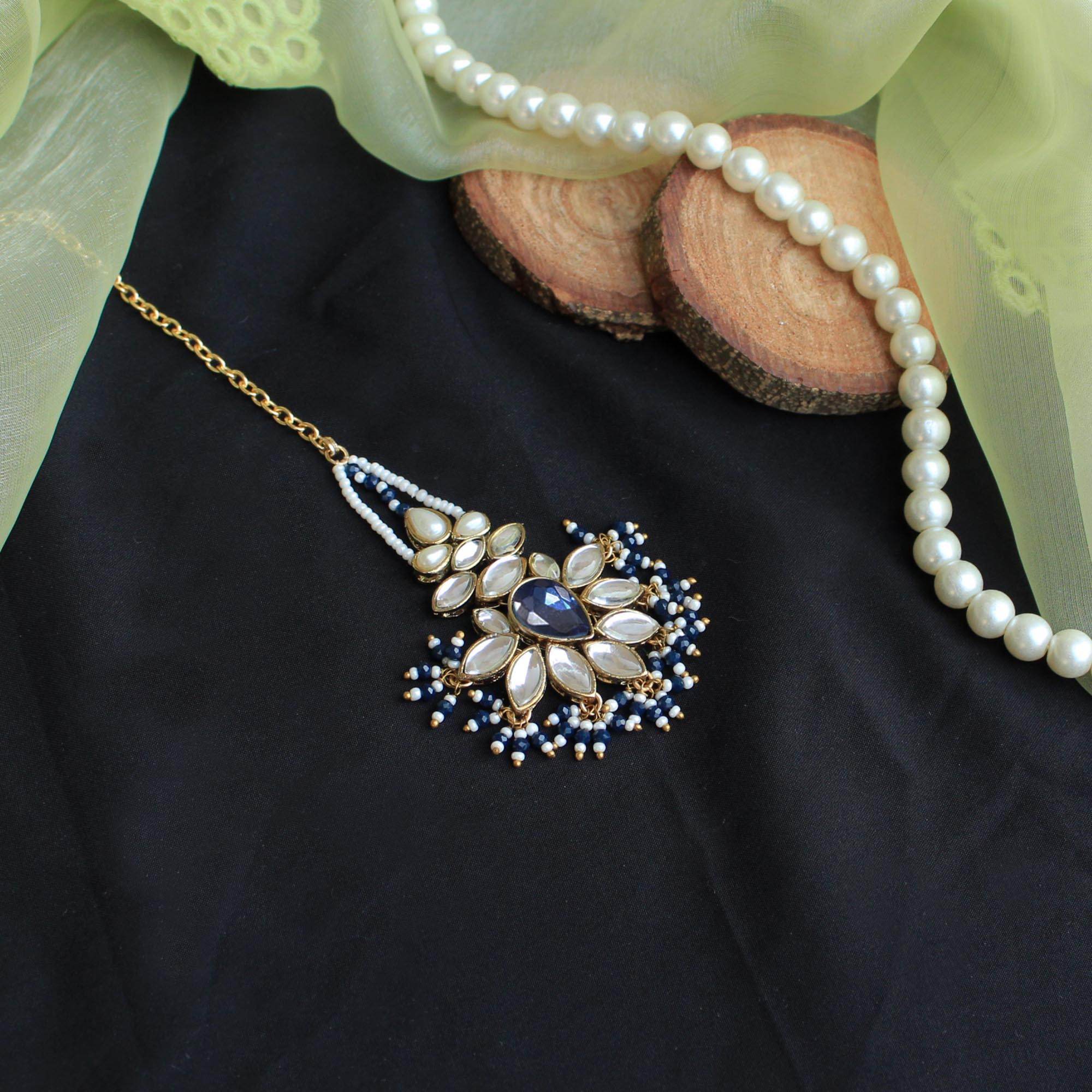 Floral Grace Necklace, Ring & Earrings Set - BeAbhika.com