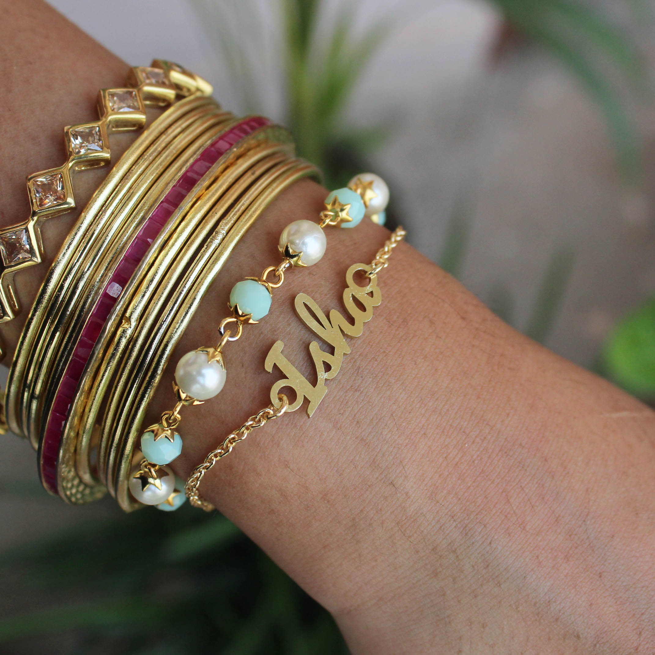 BeAbhika Full Name Customised Lumba For bhabhi Personalised Name Bracelet Unique Designer Sister In Law Bhabhi Rakhi Available In India Best Price Online COD Express Shipping Send Rakhi To Brother