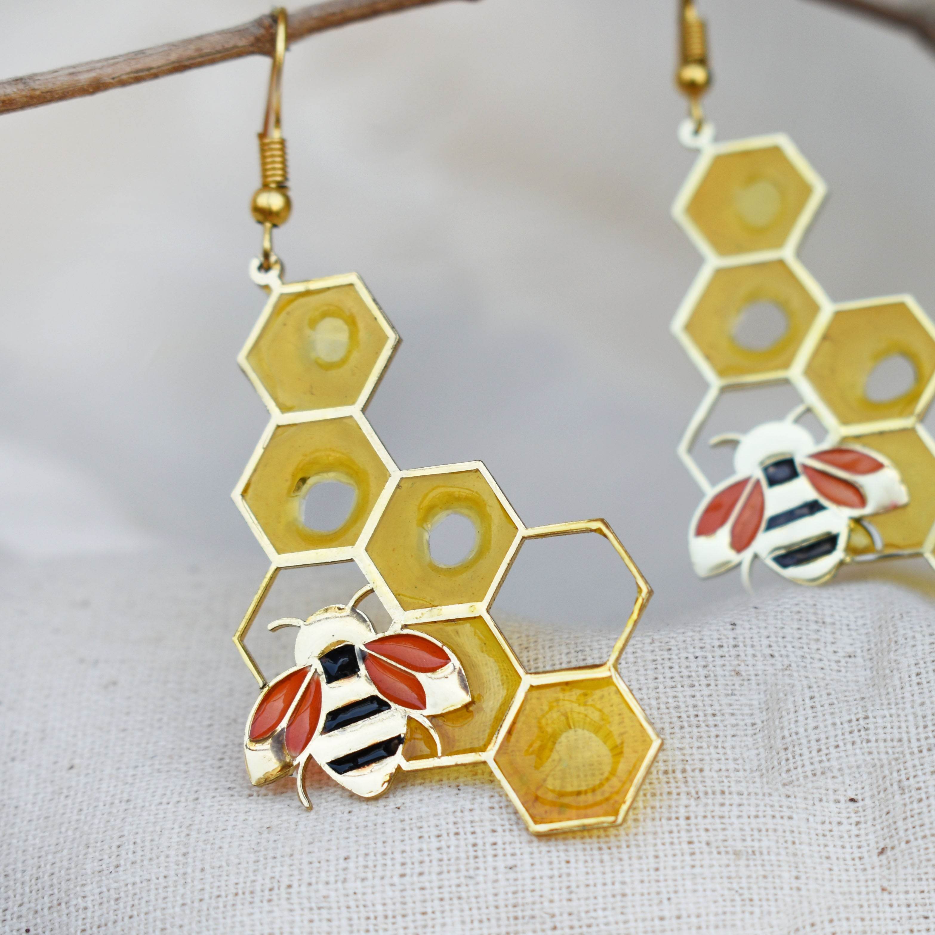 Traditional Kundan earrings in gold-tone, perfect for weddings and festive wear
