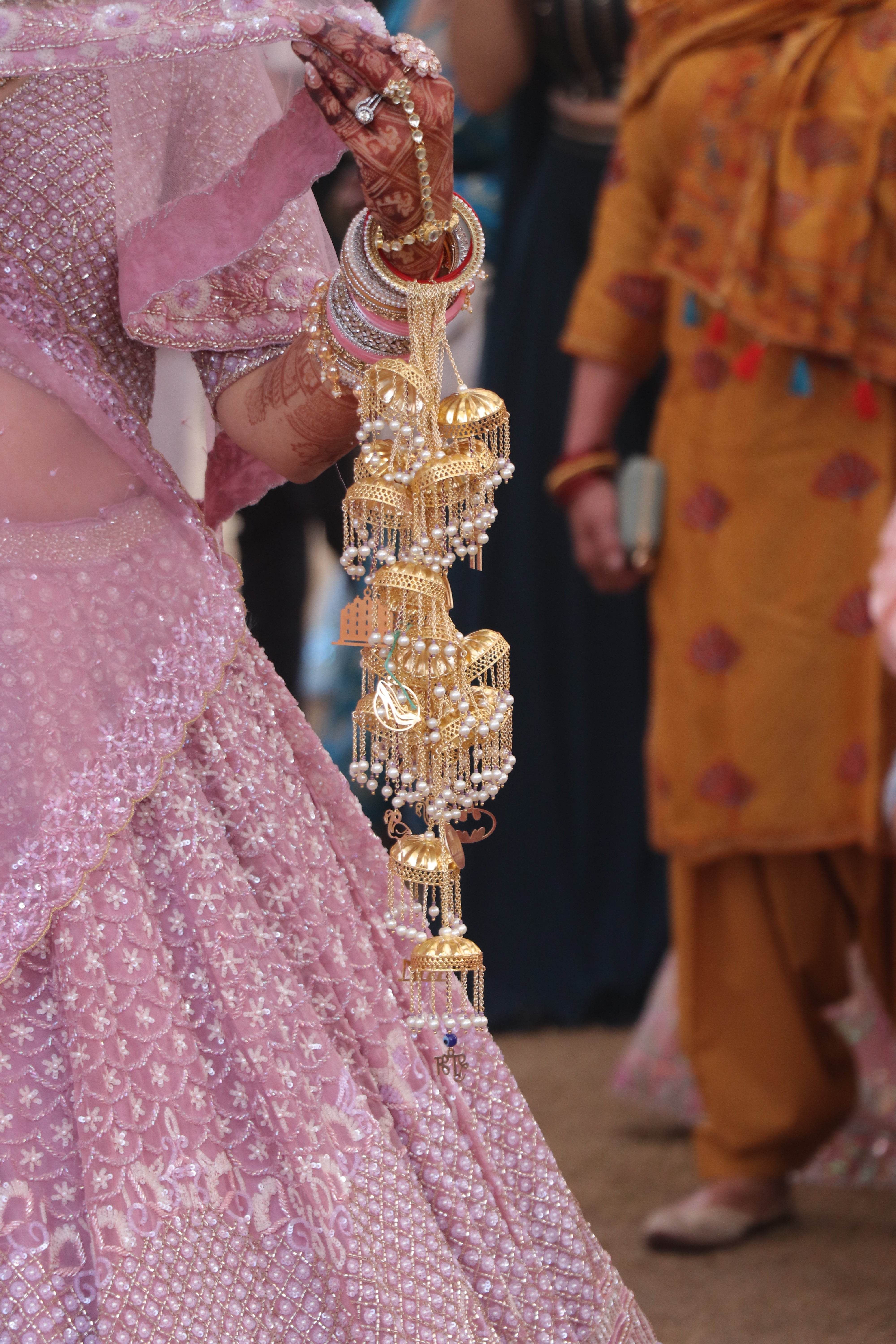 Customised Charms Golden Kaleere Punjabi Wedding Bridal Silver Kalira Personalised Golden Rose Gold Kaleera Traditional Designer Kalire