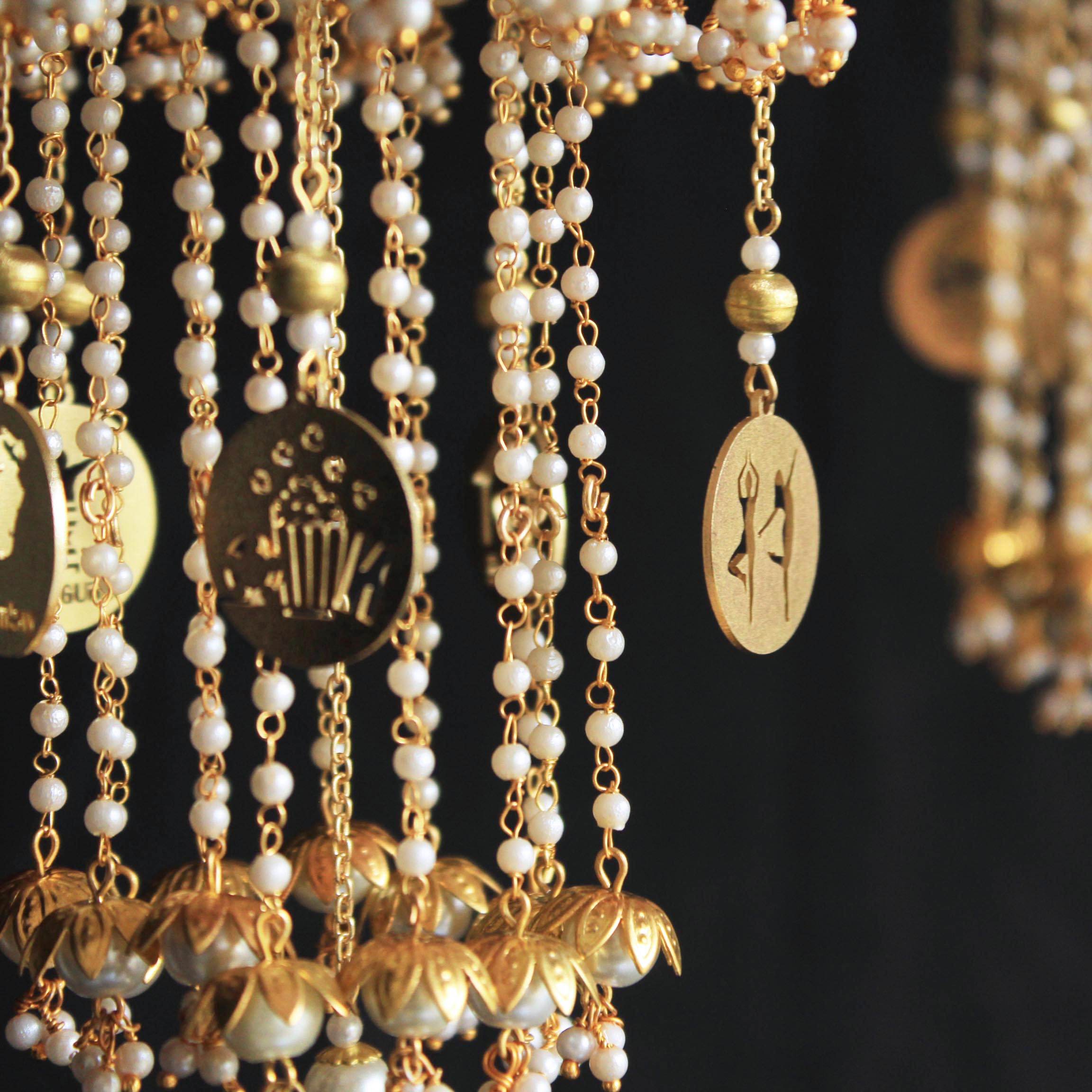 Customised Charms Golden Kaleere Punjabi Wedding Bridal Silver Kalira Personalised Golden Rose Gold Kaleera Traditional Designer Kalire