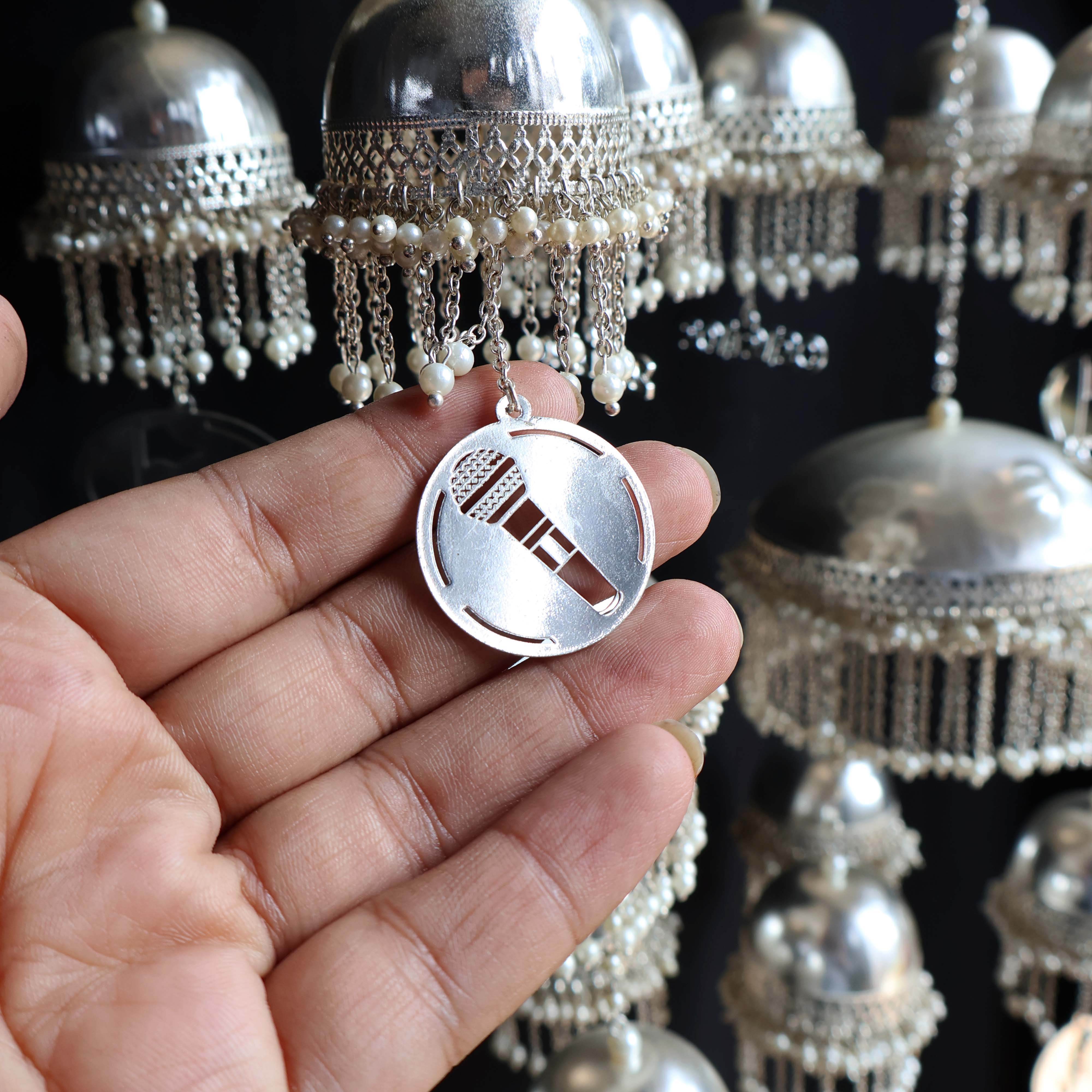 Customised Charms Golden Kaleere Punjabi Wedding Bridal Silver Kalira Personalised Golden Rose Gold Kaleera Traditional Designer Kalire