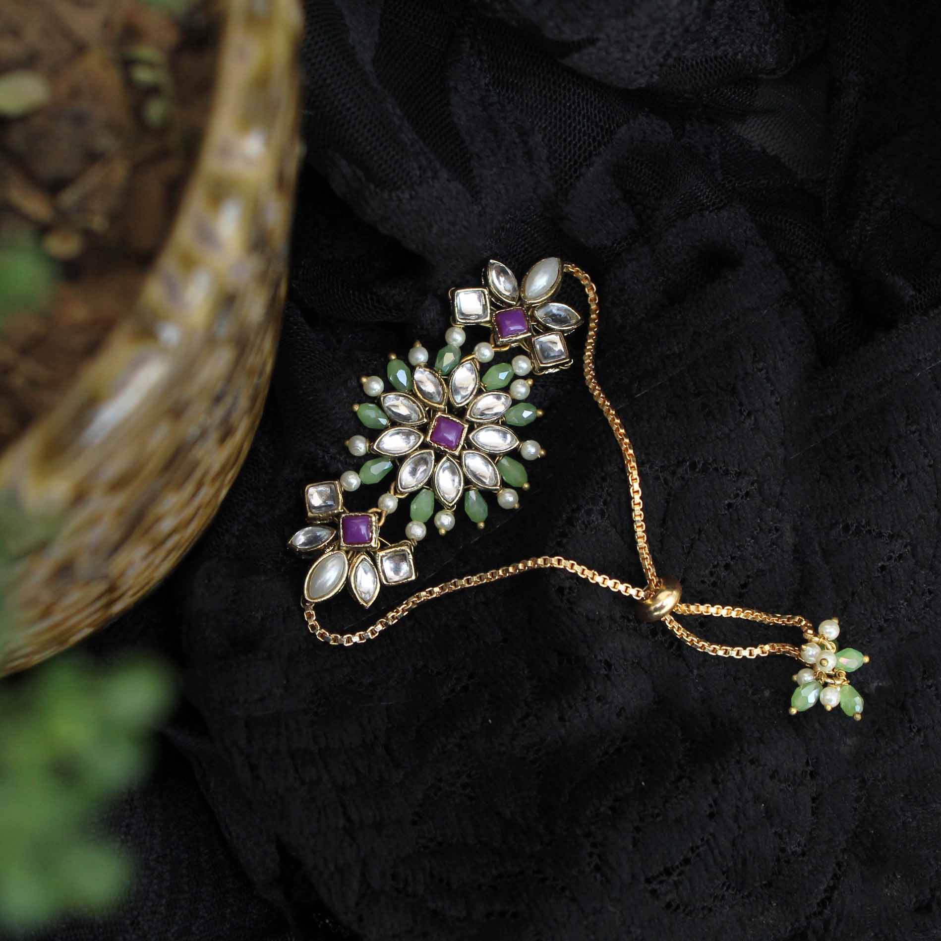 Pearl Twirl Bracelet - BeAbhika.com