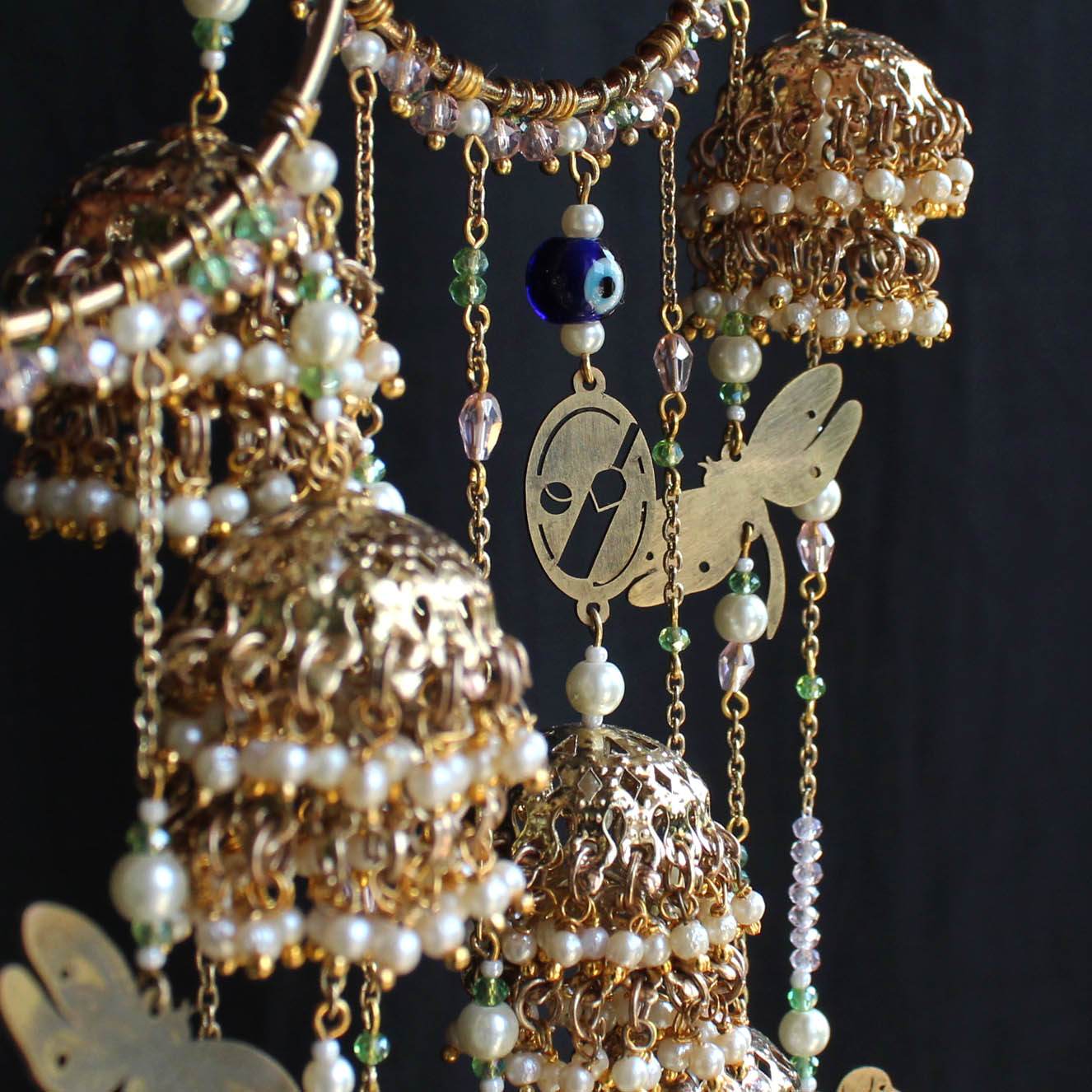 Customised Charms Golden Kaleere Punjabi Wedding Bridal Silver Kalira Personalised Golden Rose Gold Kaleera Traditional Designer Kalire