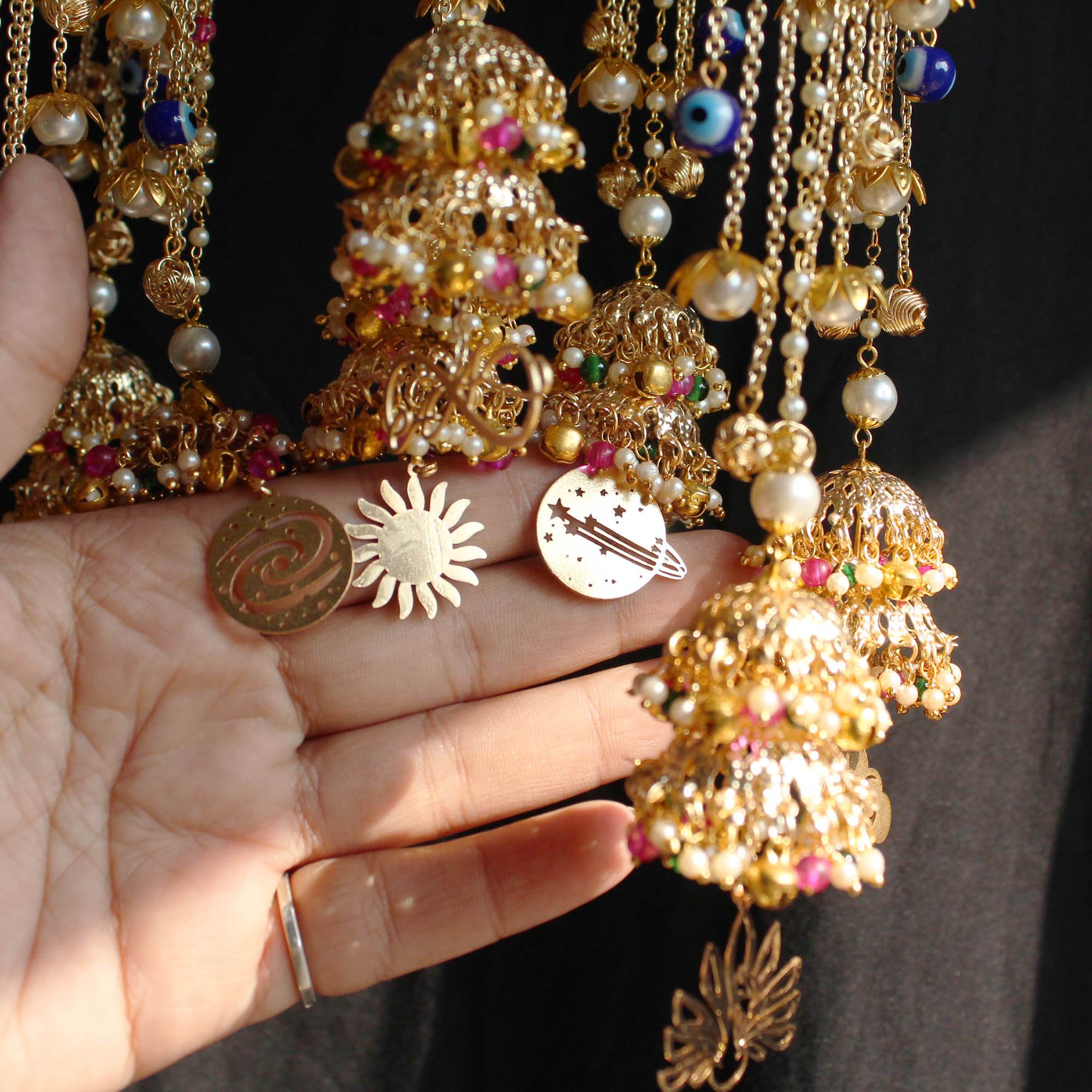 Customised Charms Evil Eye Kaleere - BeAbhika.com