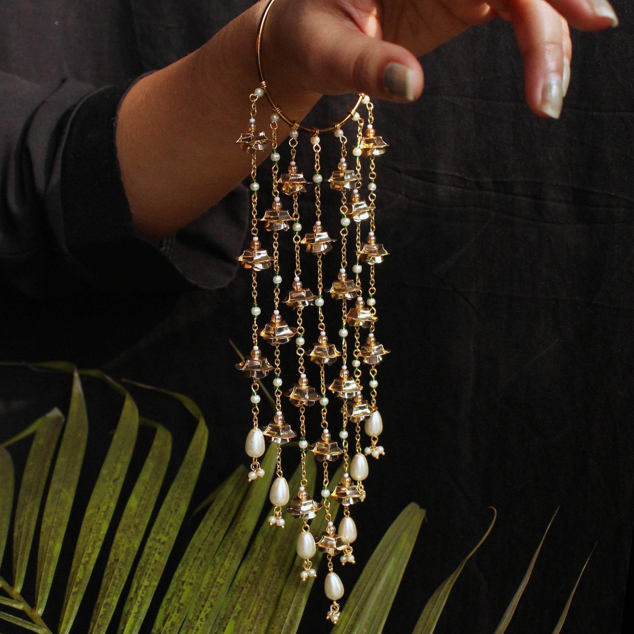 Customised Charms Golden Kaleere Punjabi Wedding Bridal Silver Kalira Personalised Golden Rose Gold Kaleera Traditional Designer Kalire