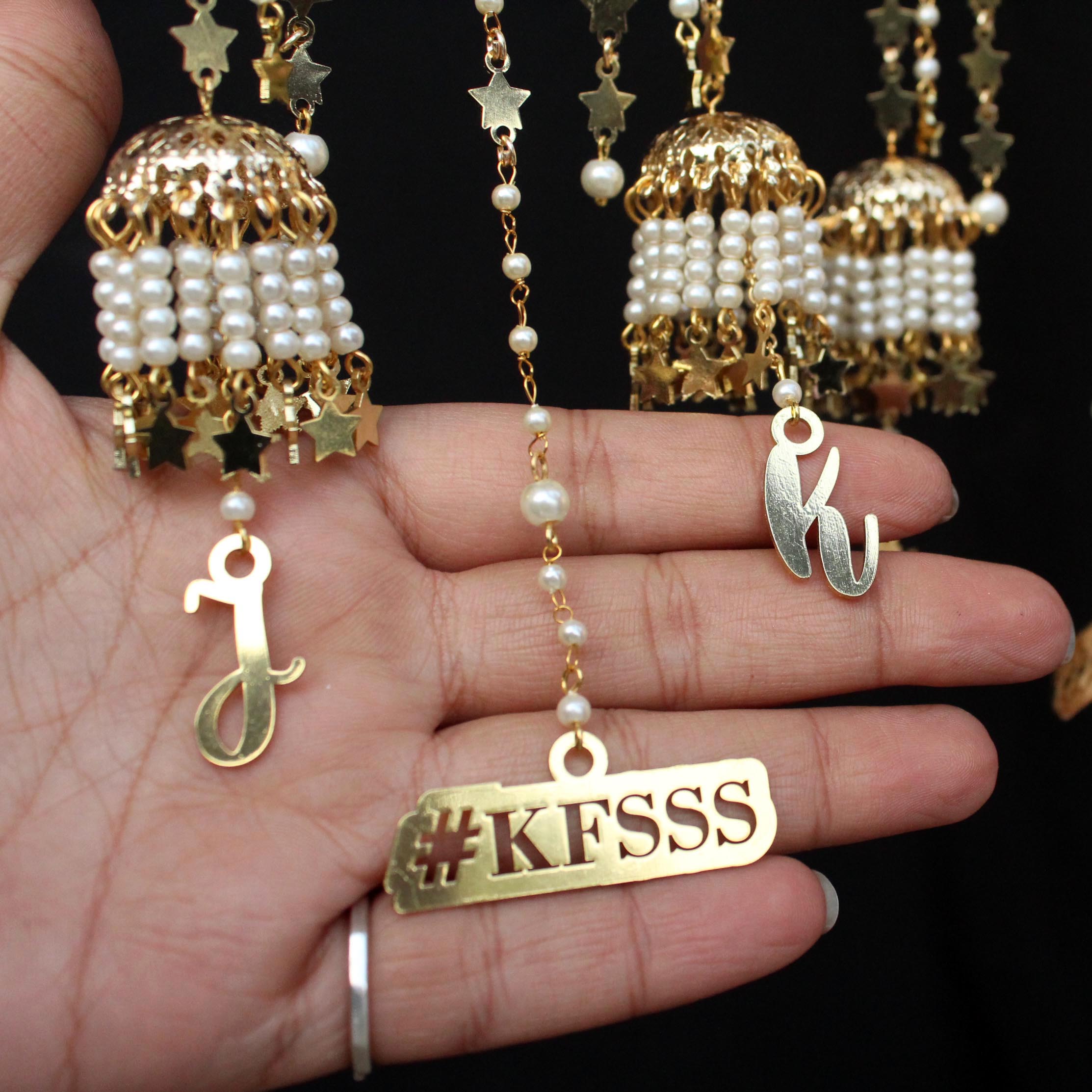 Starlight Romance Customised Kaleere - Set Of 2 Pieces