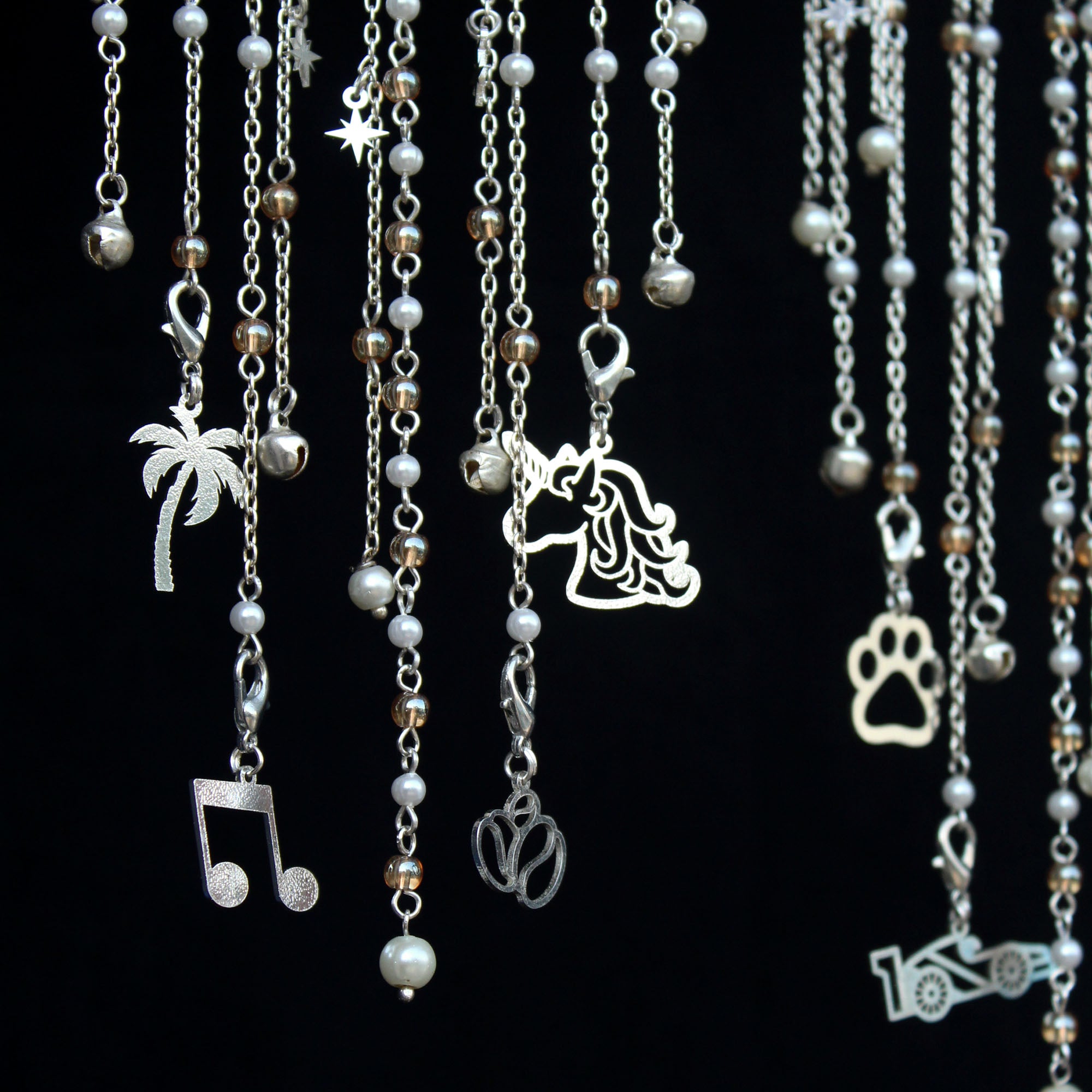 Personalised Charms Bangle Flat Kaleere