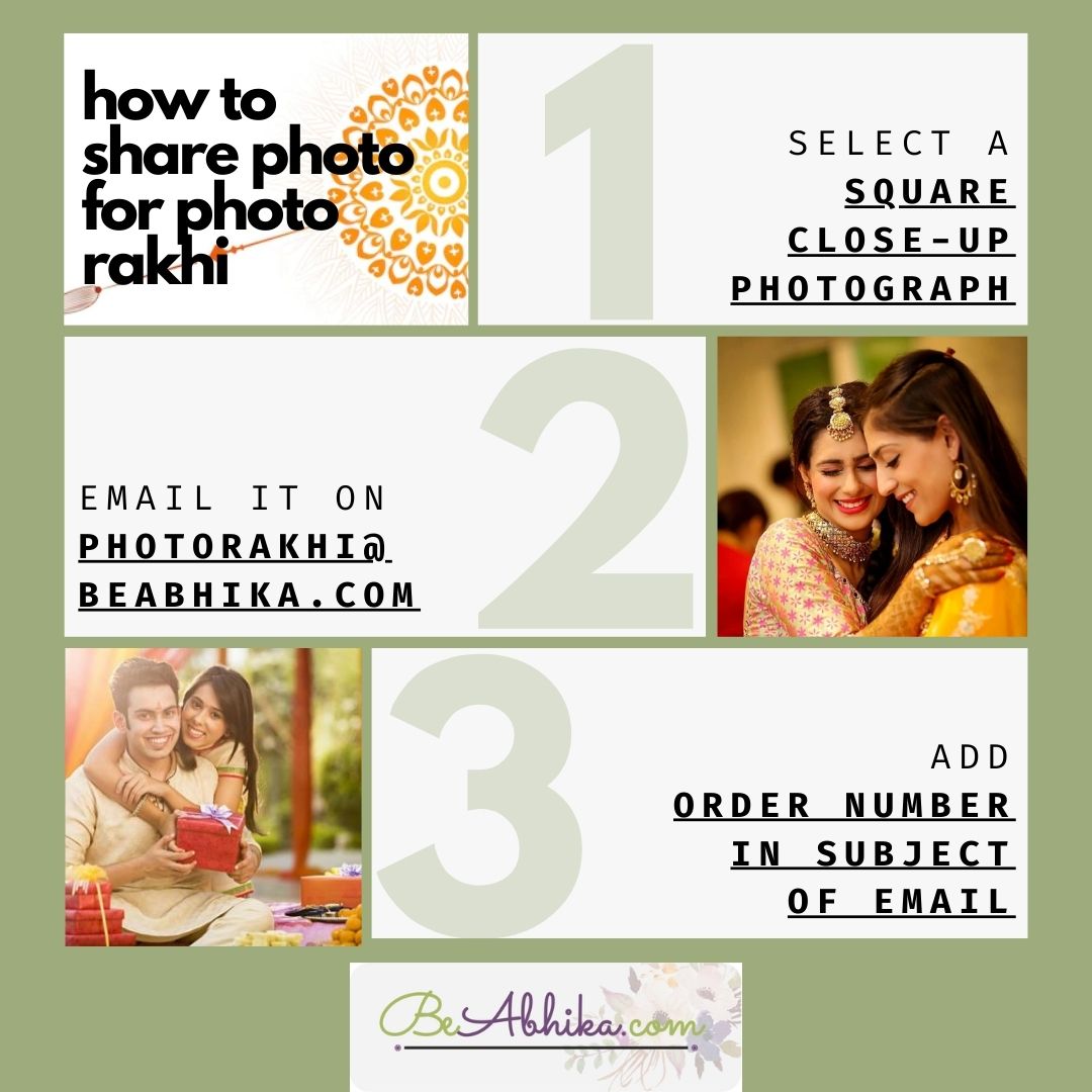 BeAbhika Gold Tone Photo Frame Designer Unqiue Famous Rakhi Lightweight Easy To Tie Rakhi Available At Best Price In India Online COD Available Send Rakhi To Brother Small Brother Big Brother Younger Brother Send Rakhi Abroad With Roli Chawal Capsules
