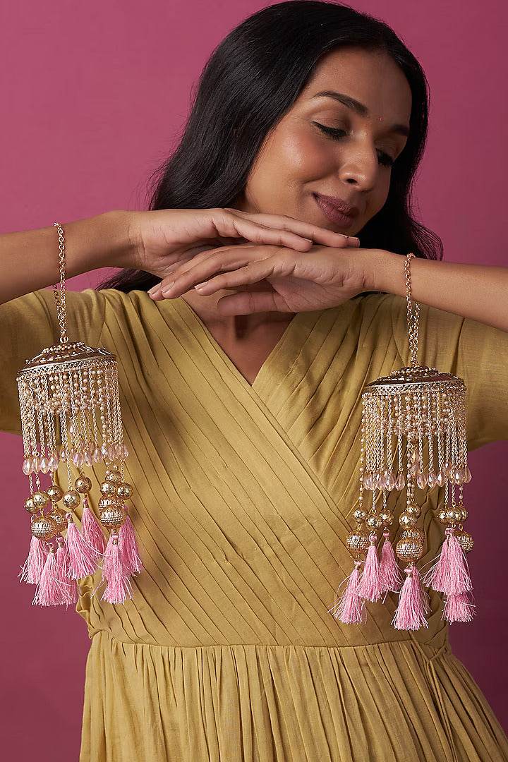 Customised Charms Golden Kaleere Punjabi Wedding Bridal Silver Kalira Personalised Golden Rose Gold Kaleera Traditional Designer Kalire