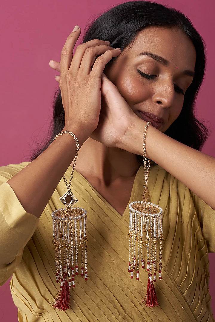 Customised Charms Golden Kaleere Punjabi Wedding Bridal Silver Kalira Personalised Golden Rose Gold Kaleera Traditional Designer Kalire