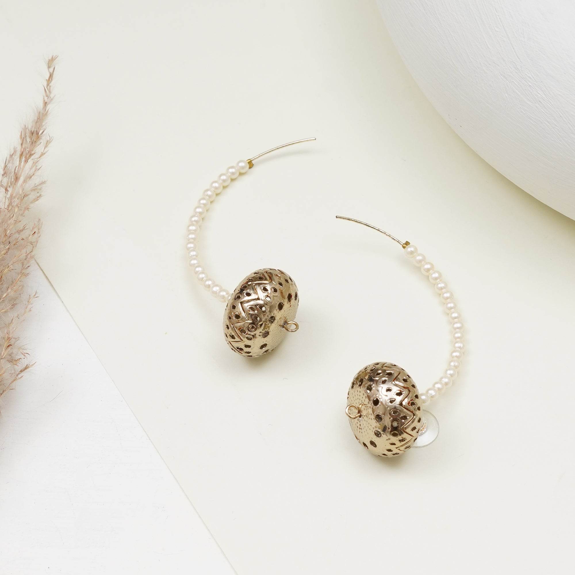 Half Hoop Earrings - BeAbhika.com