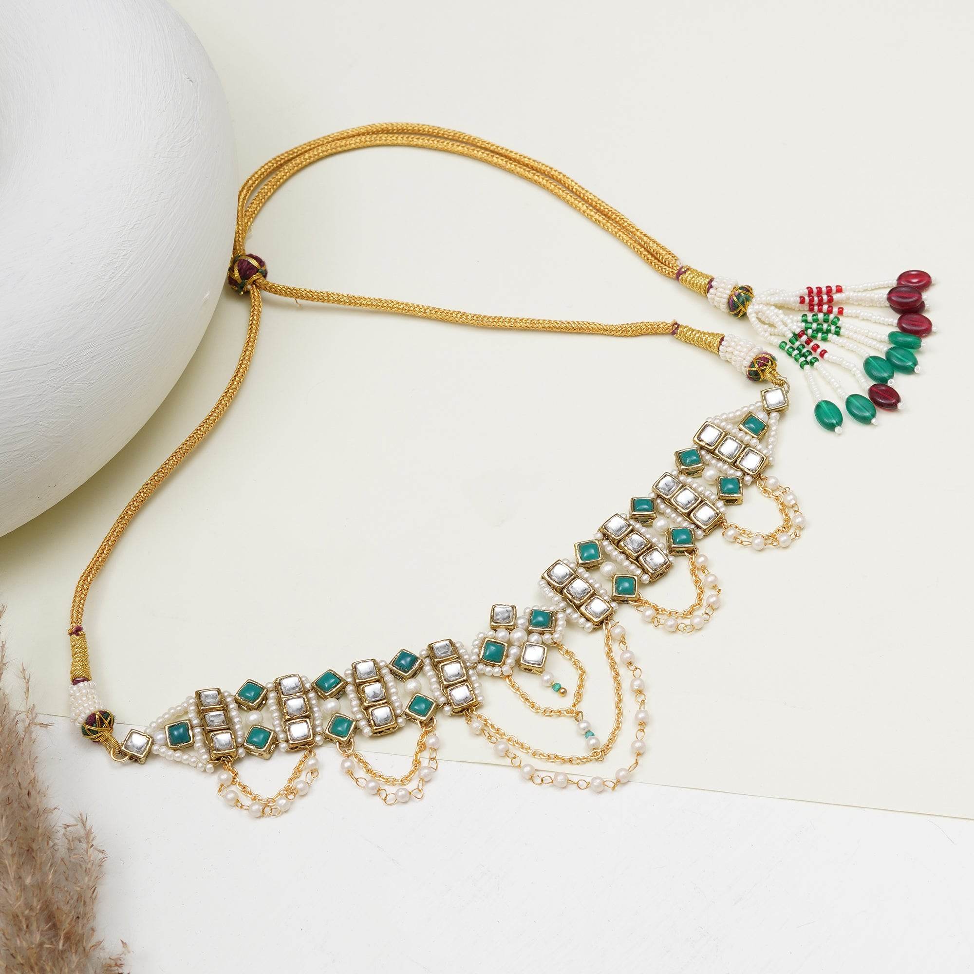 Emerald Radiance Neckalce - BeAbhika.com