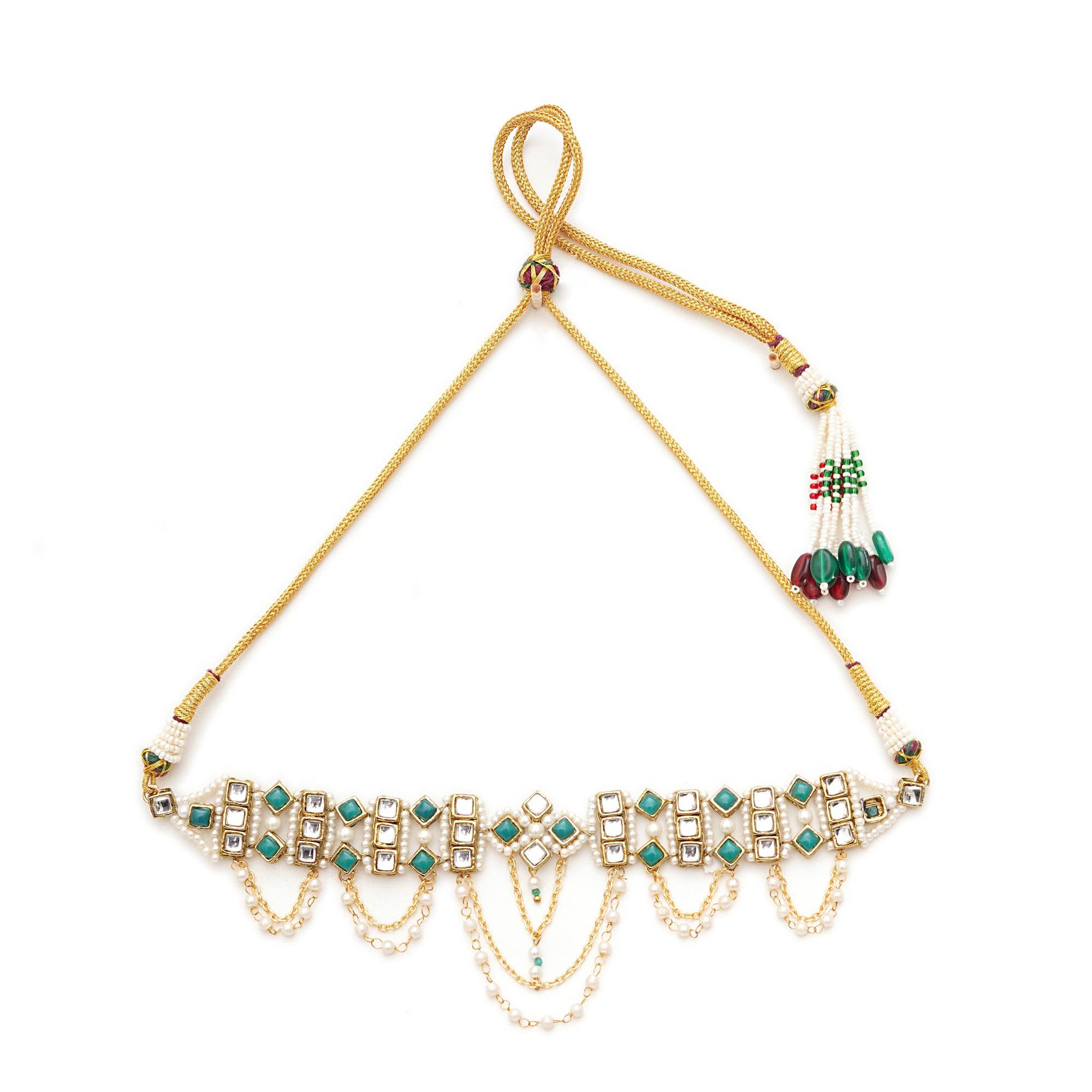 Emerald Radiance Neckalce - BeAbhika.com