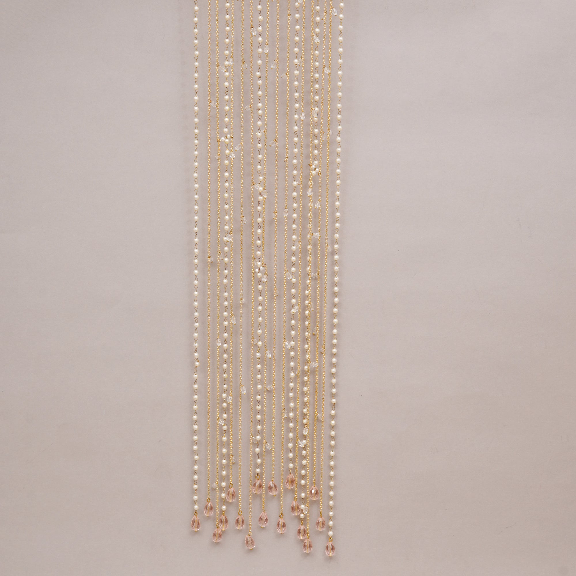 Crystal Drop Chain Hair Veil