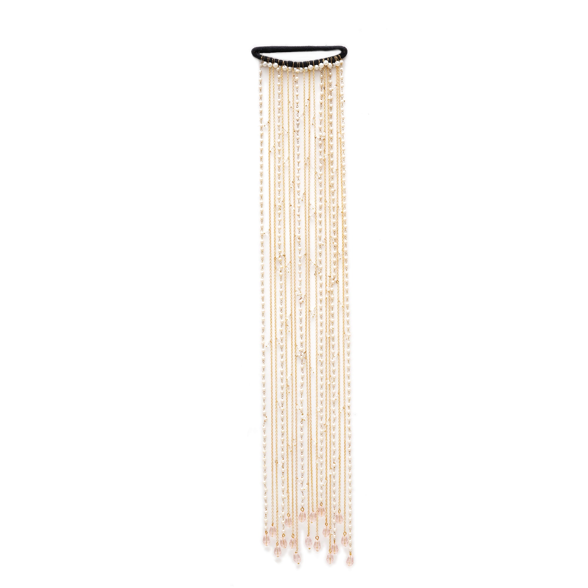 Crystal Drop Chain Hair Veil