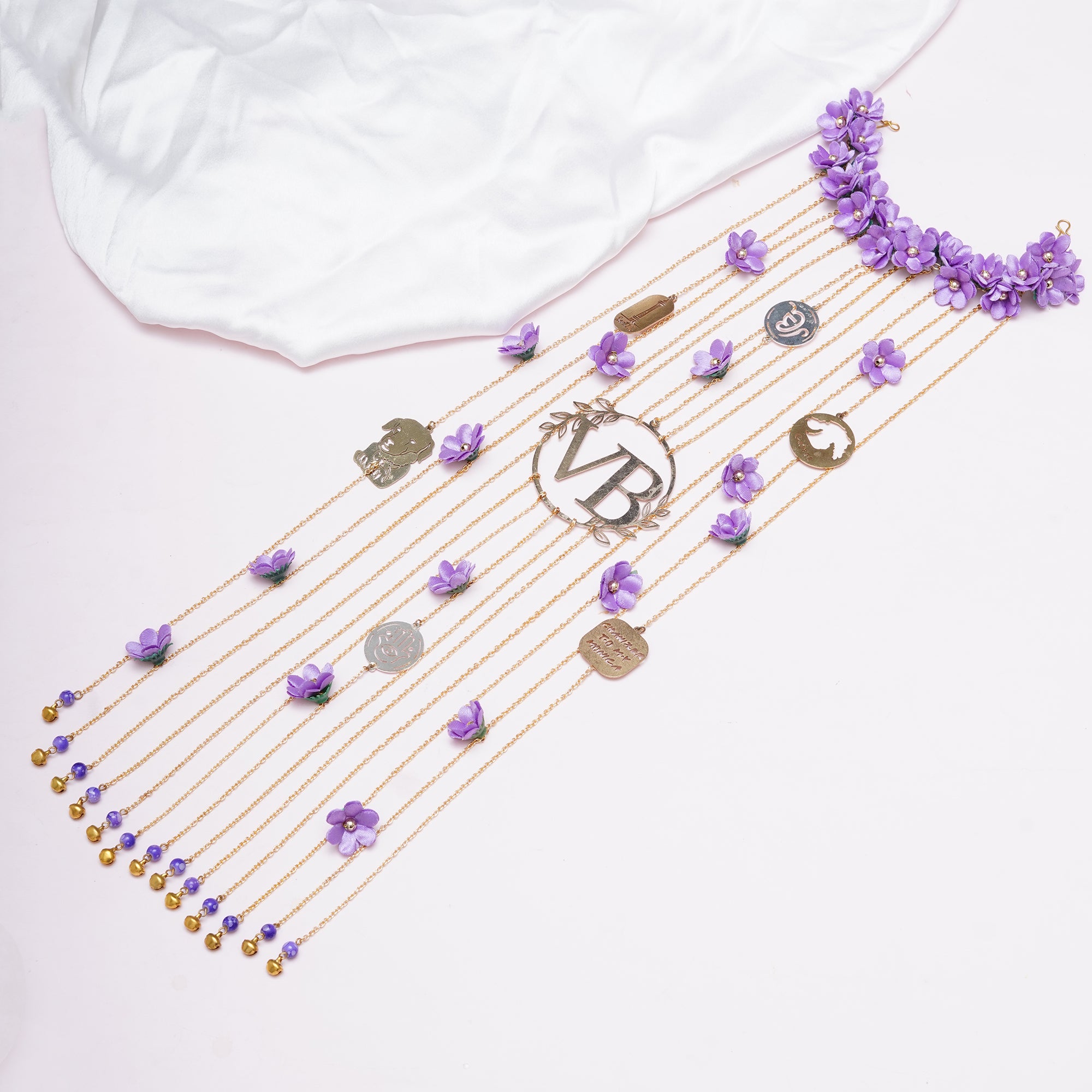 Personalised Charms Hair Veil