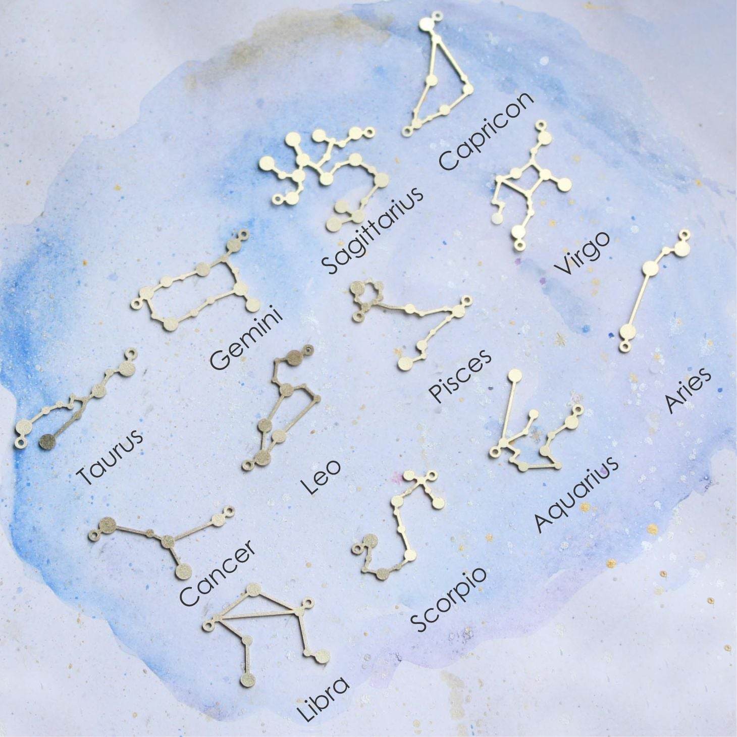 Layered Zodiac Necklace - BeAbhika.com