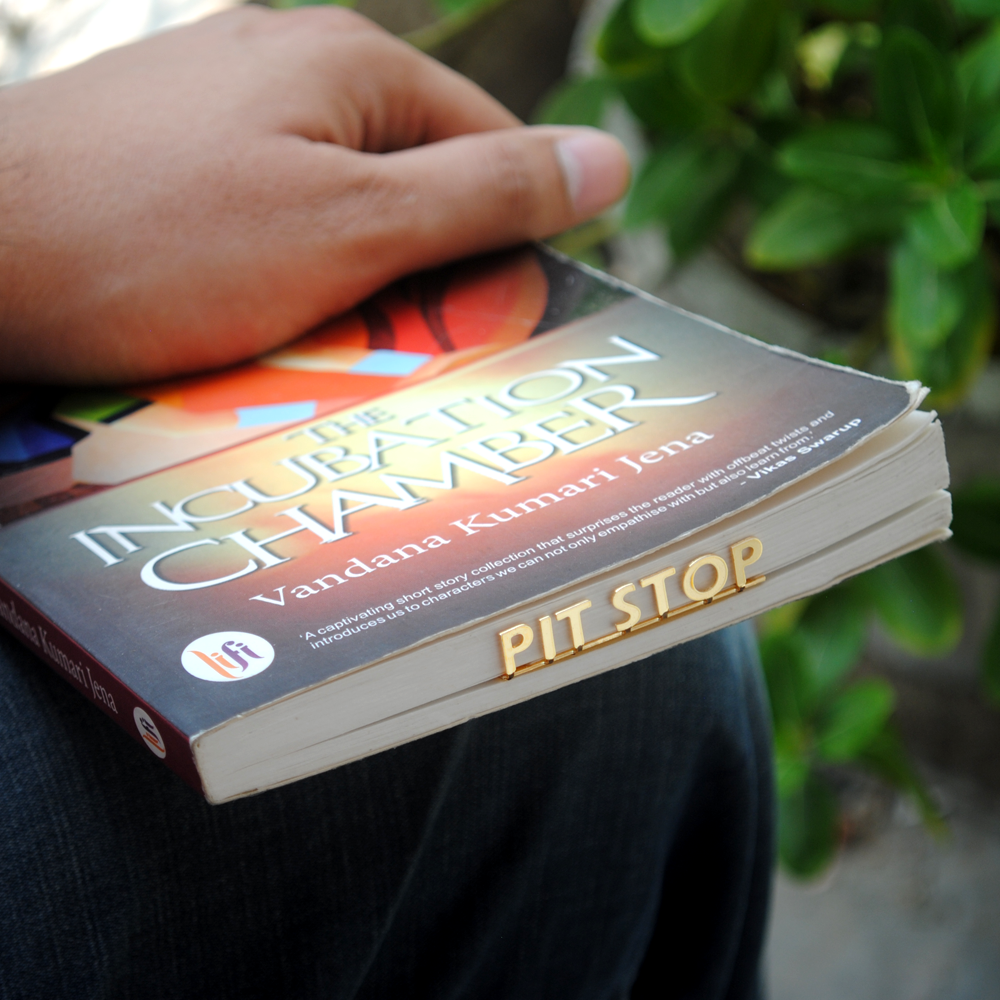 Pit Stop Bookmark