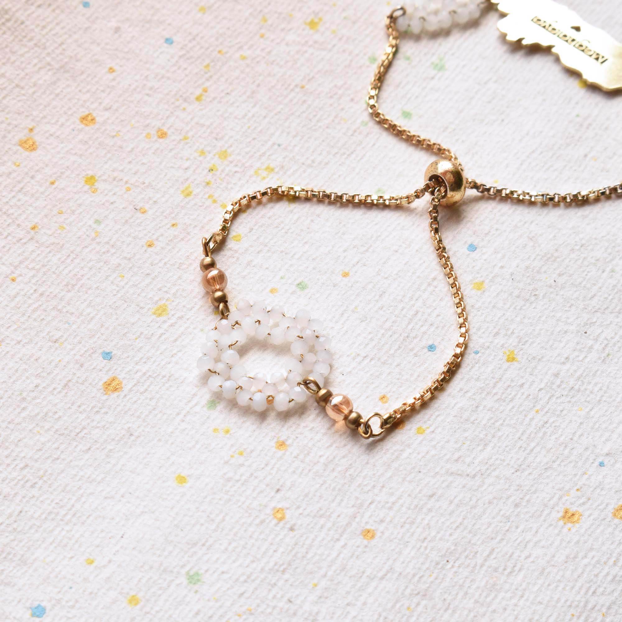 2 Sided Bracelet with State Charm - BeAbhika.com