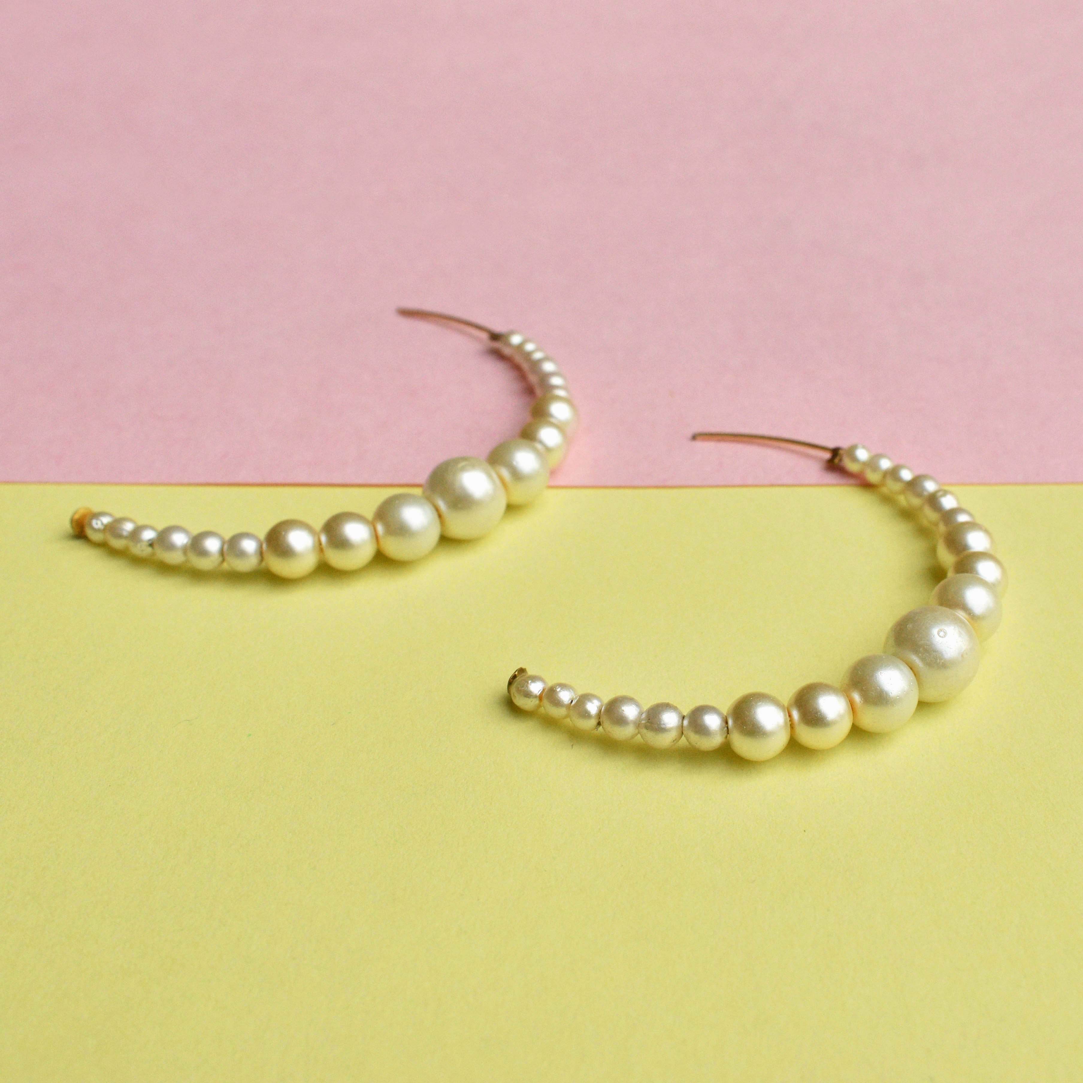 Traditional Kundan earrings in gold-tone, perfect for weddings and festive wear