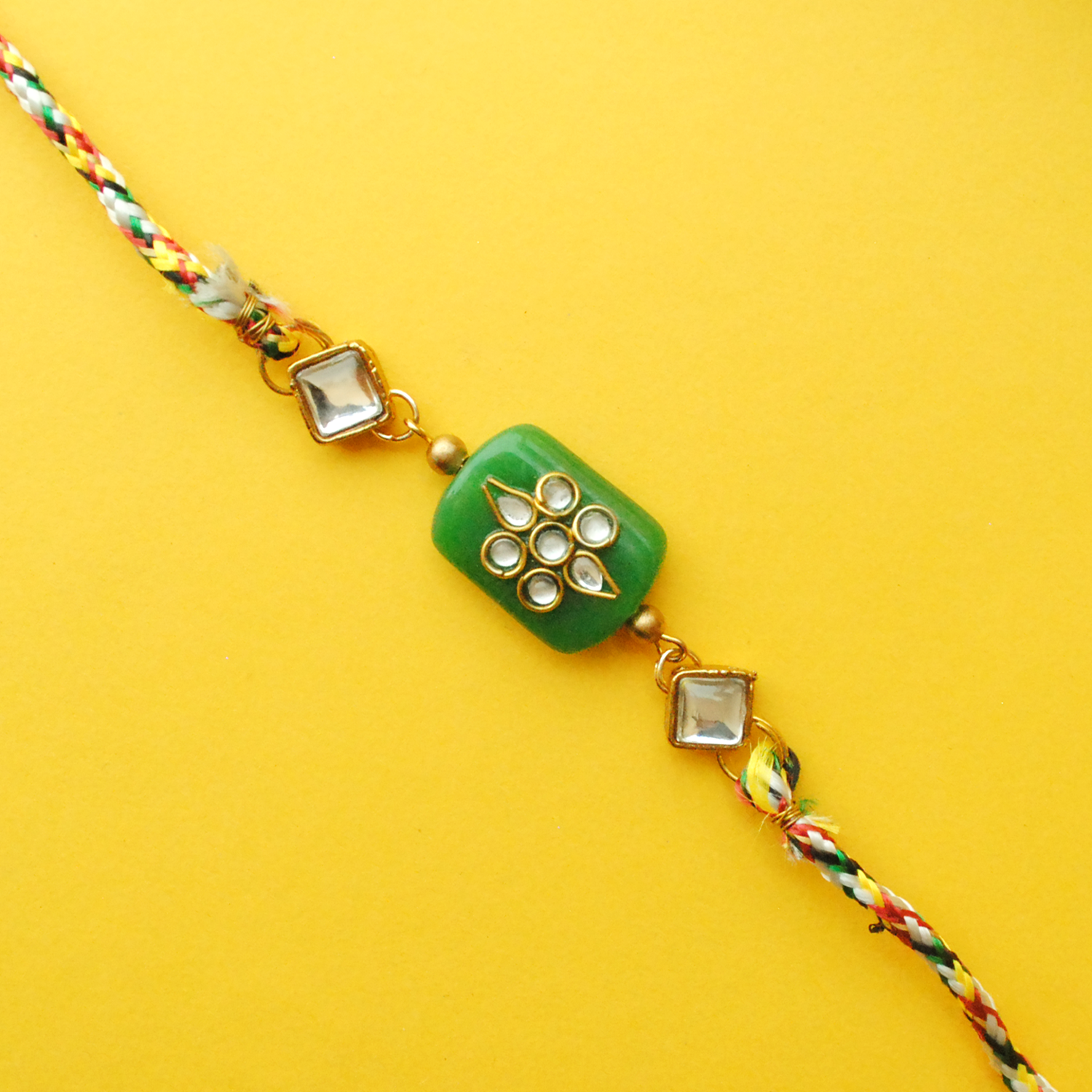 Kundan Knot Rakhi