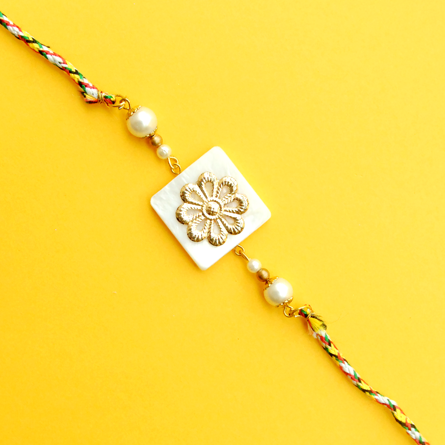 Metallic MOP Rakhi