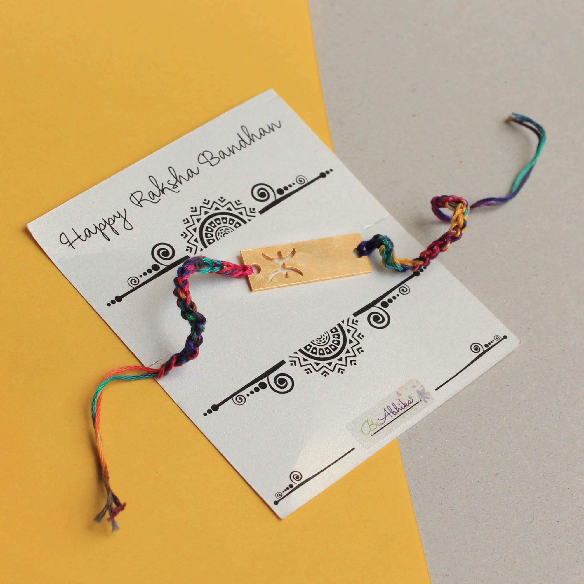 BeAbhika Personalised Zodiac Sign Rakhi Rashi Sun Shine Religious Customised Rakhi Lightweight Easy To Tie Rakhi Available At Best Price In India Online COD Available Send Rakhi To Brother Gold Chain Bracelet Rakhi Small Brother Big Brother Younger Brother Send Rakhi Abroad With Roli Chawal Capsules Designer Unqiue Famous
