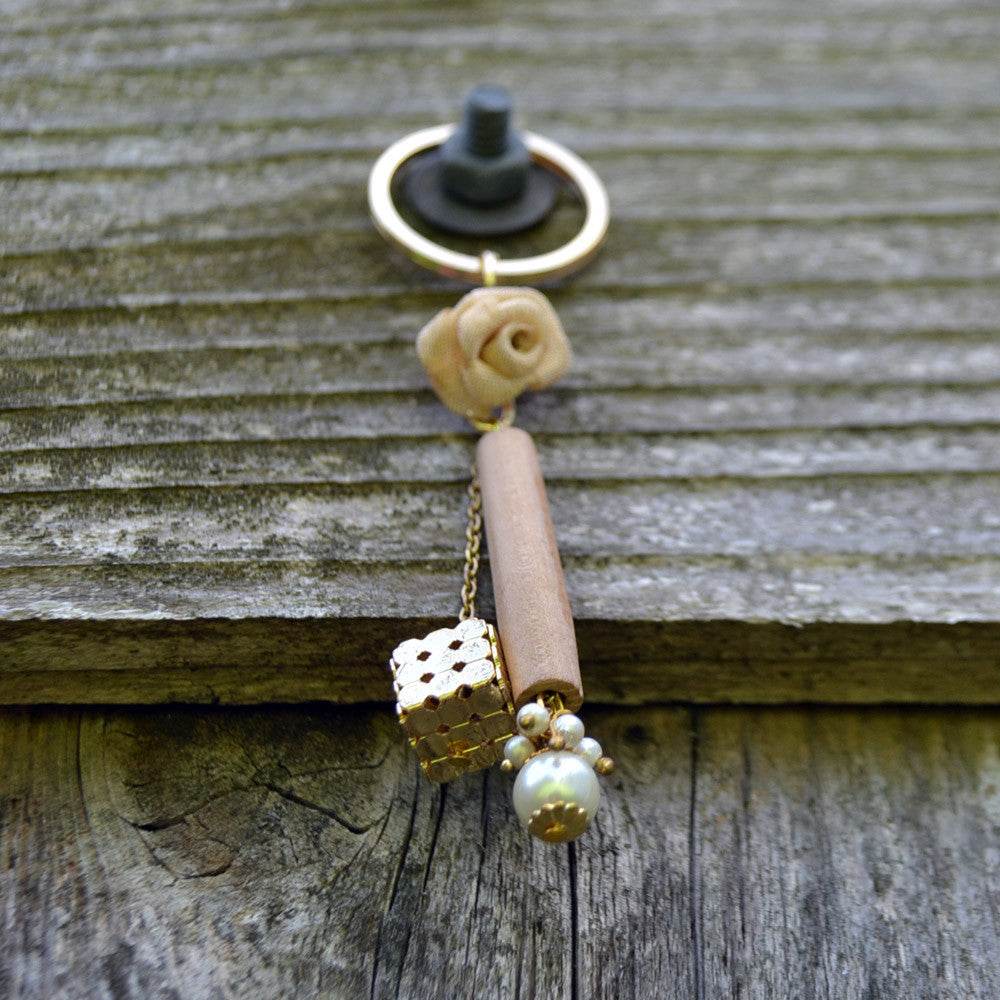 Woody Goodie Keychain (ACK14) - BeAbhika.com