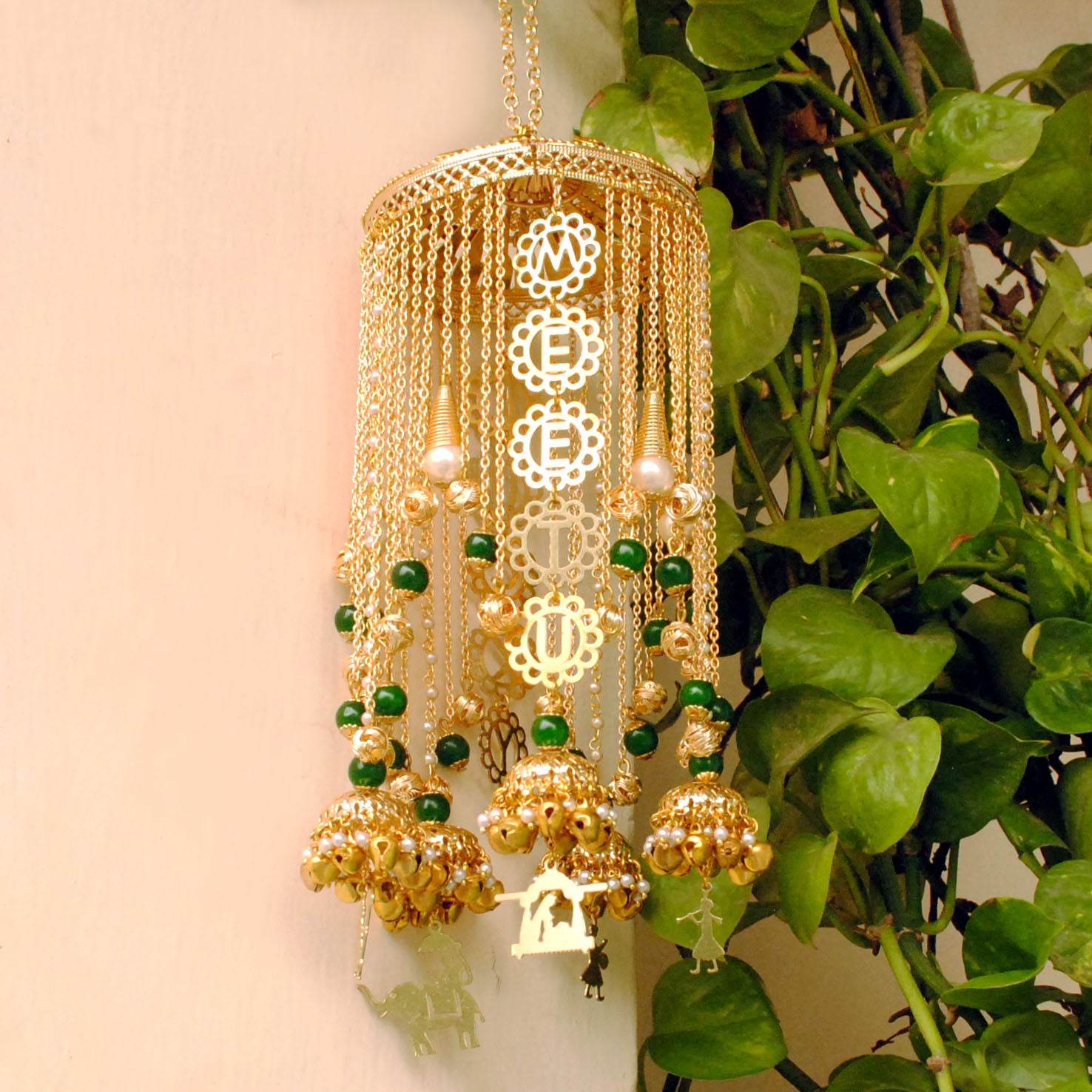 Customised Charms Golden Kaleere Punjabi Wedding Bridal Silver Kalira Personalised Golden Rose Gold Kaleera Traditional Designer Kalire