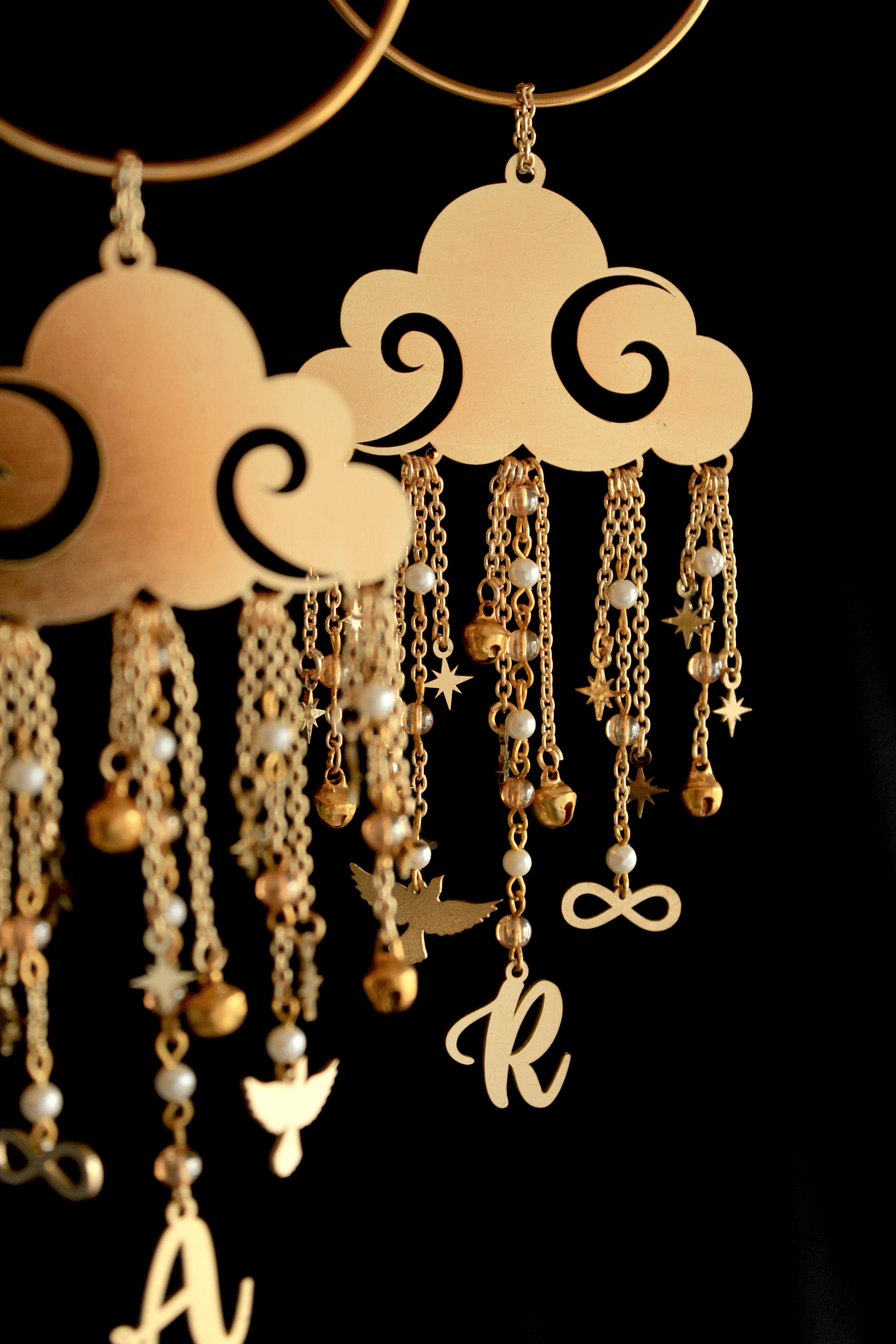 Customised Charms Golden Kaleere Punjabi Wedding Bridal Silver Kalira Personalised Golden Rose Gold Kaleera Traditional Designer Kalire