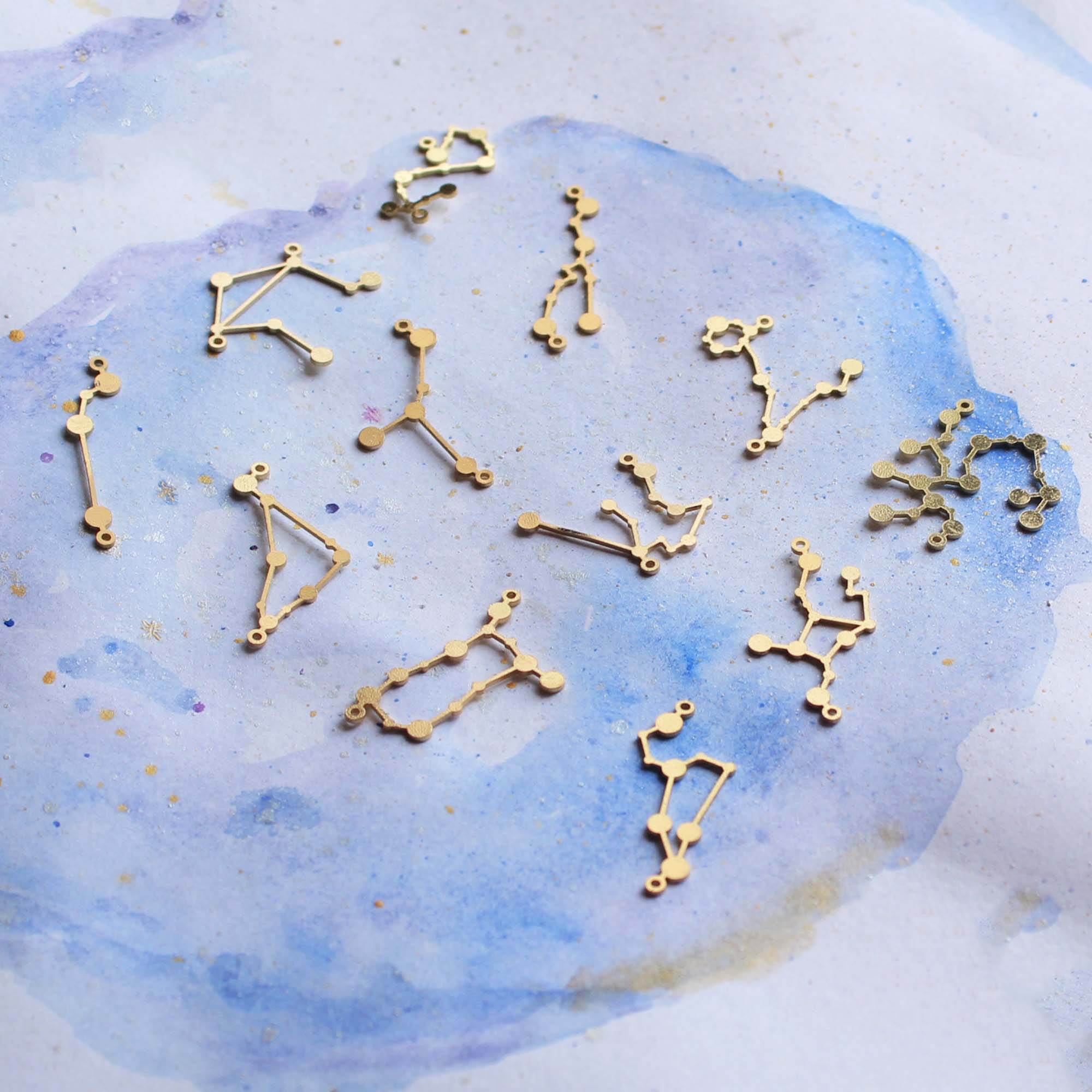 Layered Zodiac Necklace - BeAbhika.com