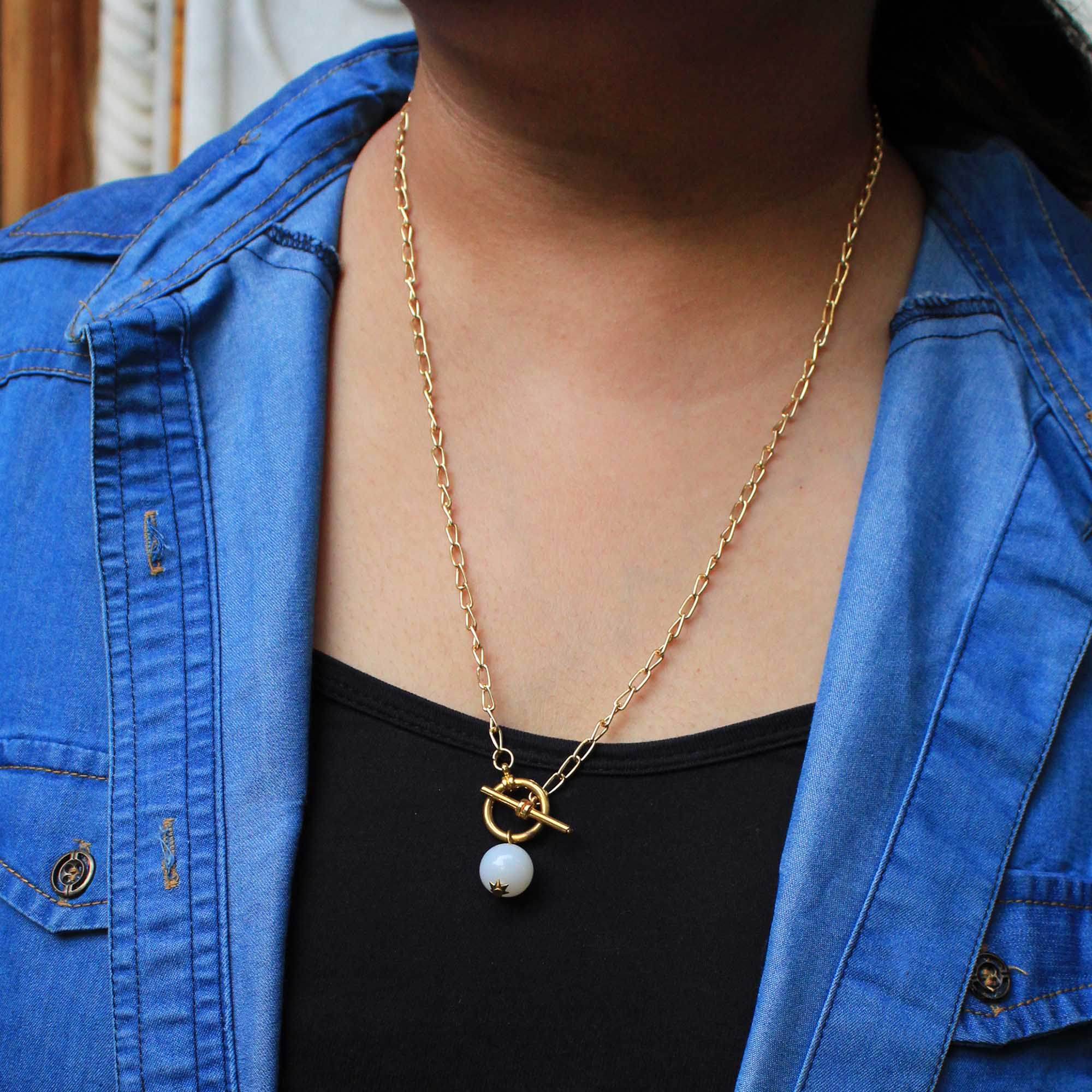 Chunky Golden Chain - BeAbhika.com